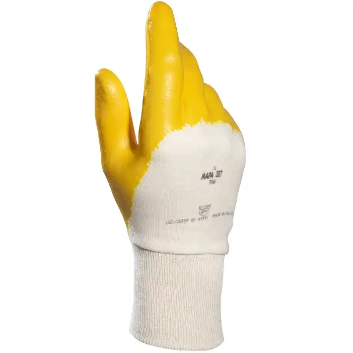 Strick Arbeitshandschuhe "TITANLITE" gelb in 6 (XS) - Bild 1