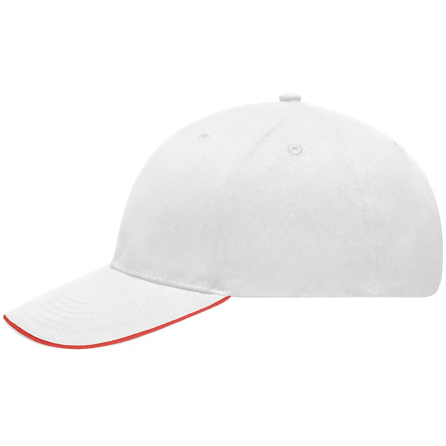 Basecal Light Brushed "MB6541" 6-Panel-Sandwich in white/red - Bild 1