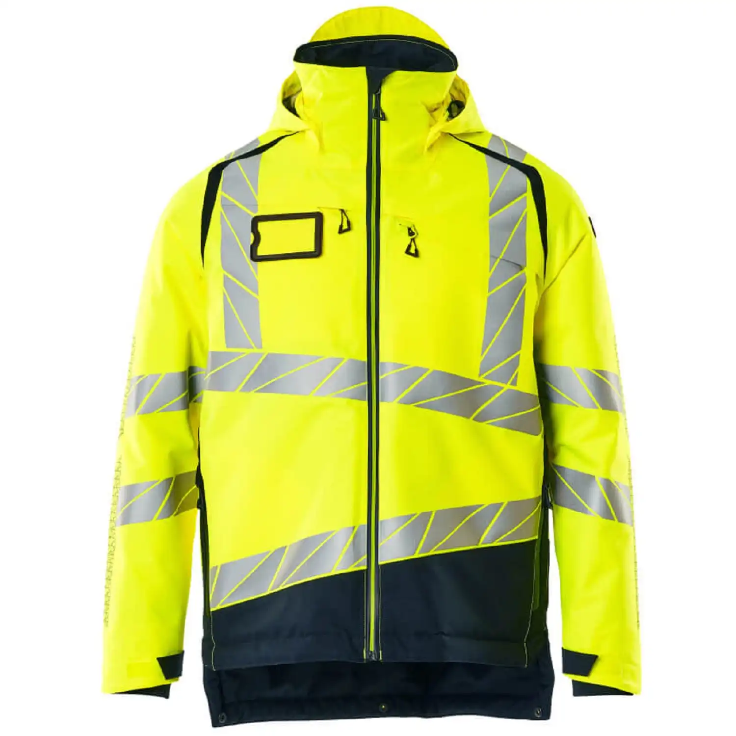 Warnschutz Winterjacke zweifarbig "ACCELERATE SAFE" in gelb/schwarzblau, L - Thumbnail 1