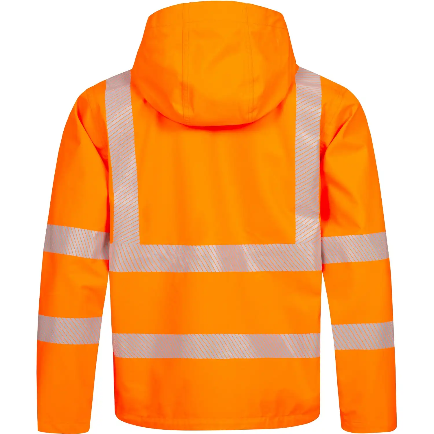 Warnschutz Regenjacke "MOTION TEX VIZ PLUS" in Orange, L - Thumbnail 2