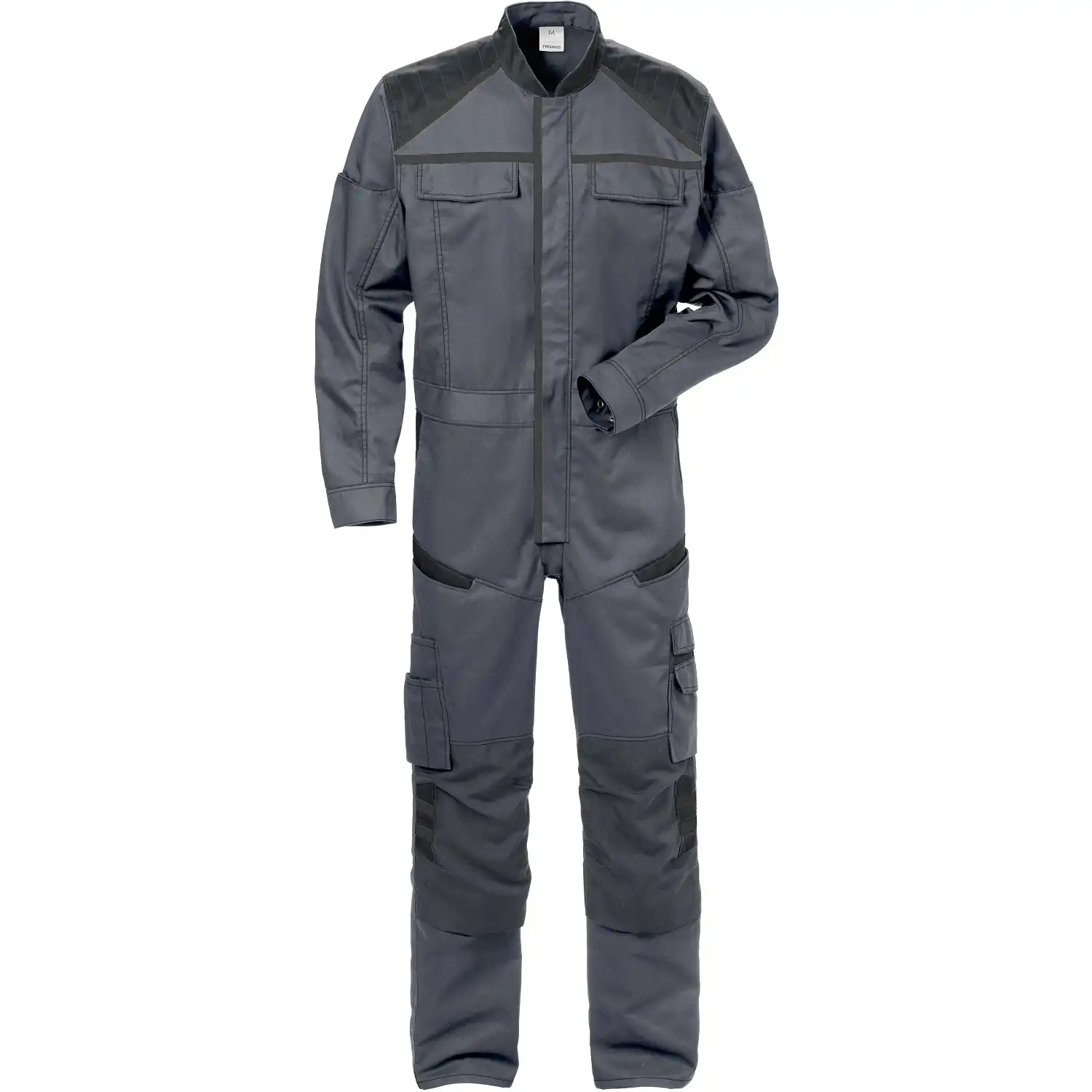 Overall "8555 STFP" Fusion Skarup in grau/schwarz, XS - Thumbnail 1