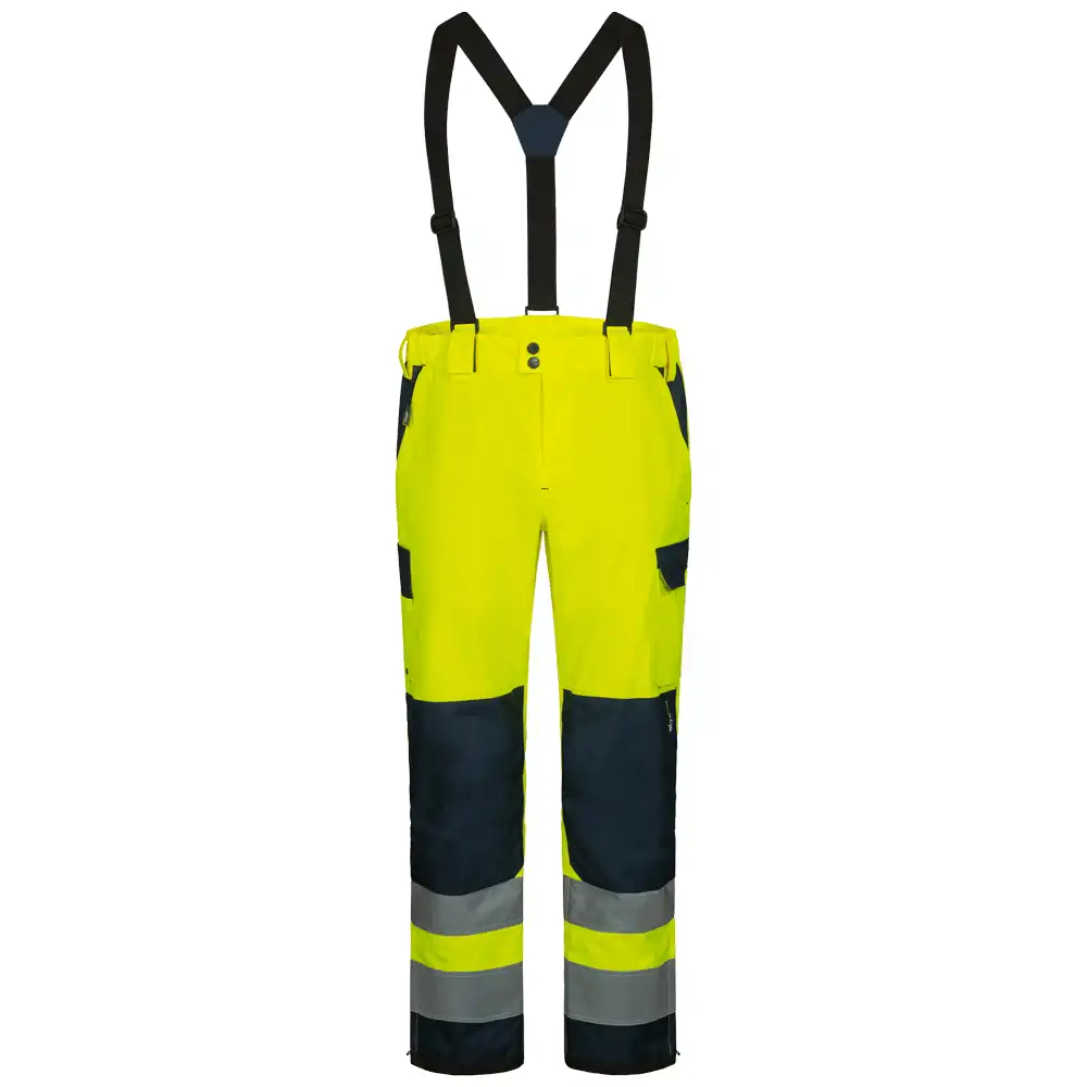 Warnschutz Regenhose Kl. 2 "BJARKI/FLOKI"  in gelb/marine, L - Thumbnail 1