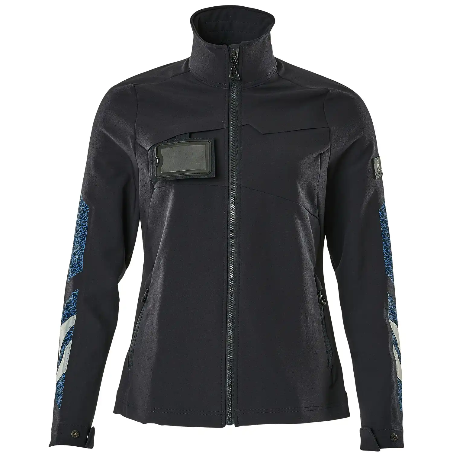 Damen Stretch-Bundjacke "ACCELERATE" in schwarzblau, XXL - Bild 1