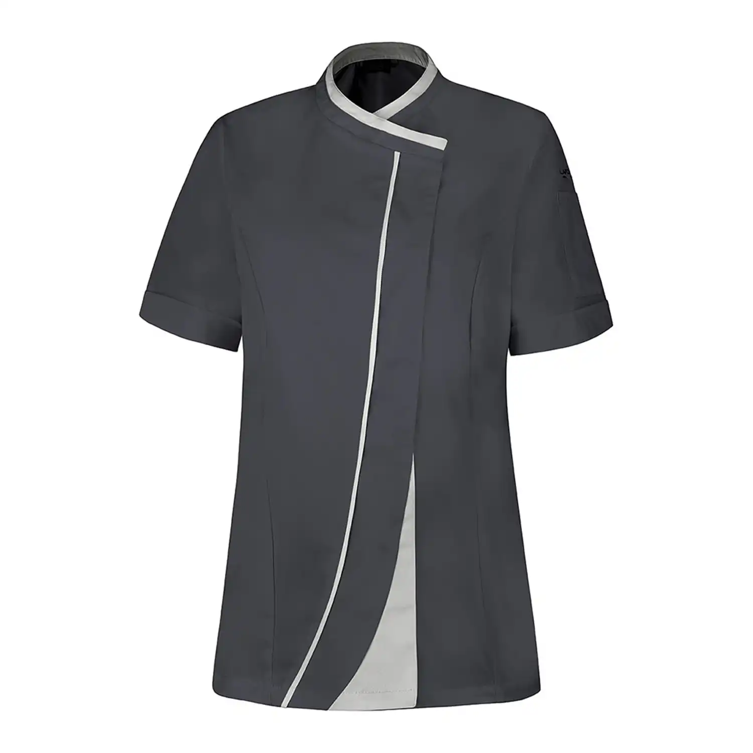 Damen Kochhemd "GINSENG" in anthrazit, L - Thumbnail 1