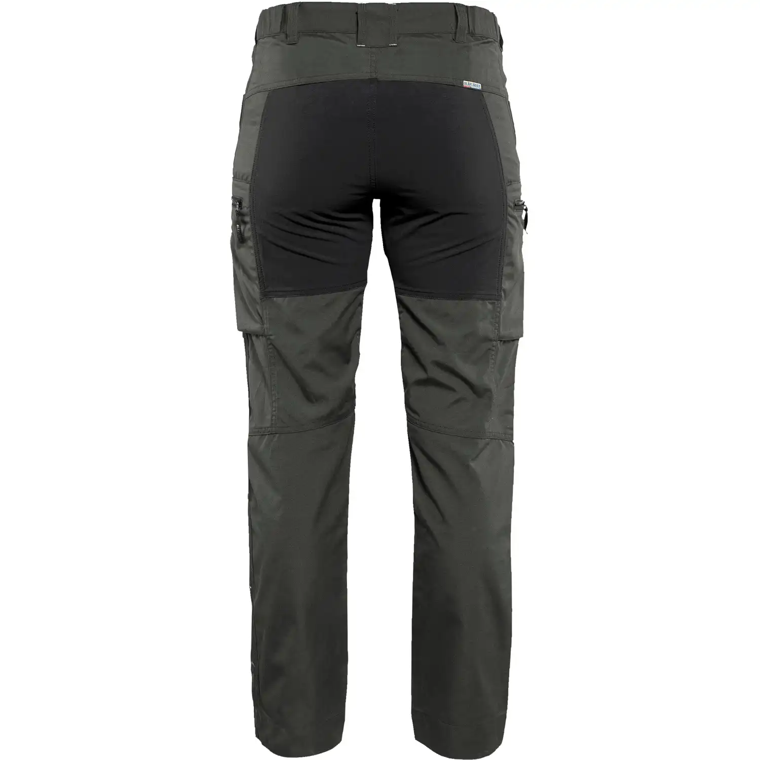 Damen Stretch Servicehose "7159" 166 g/m² in armygrün/schwarz, 50 - Thumbnail 2
