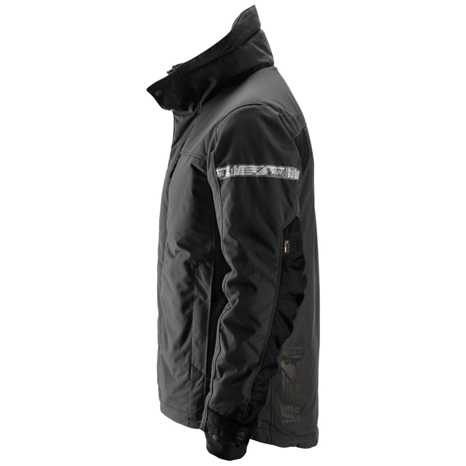 Arbeitsjacke wärmeisoliert "AllroundWork" in schwarz, L - Thumbnail 3