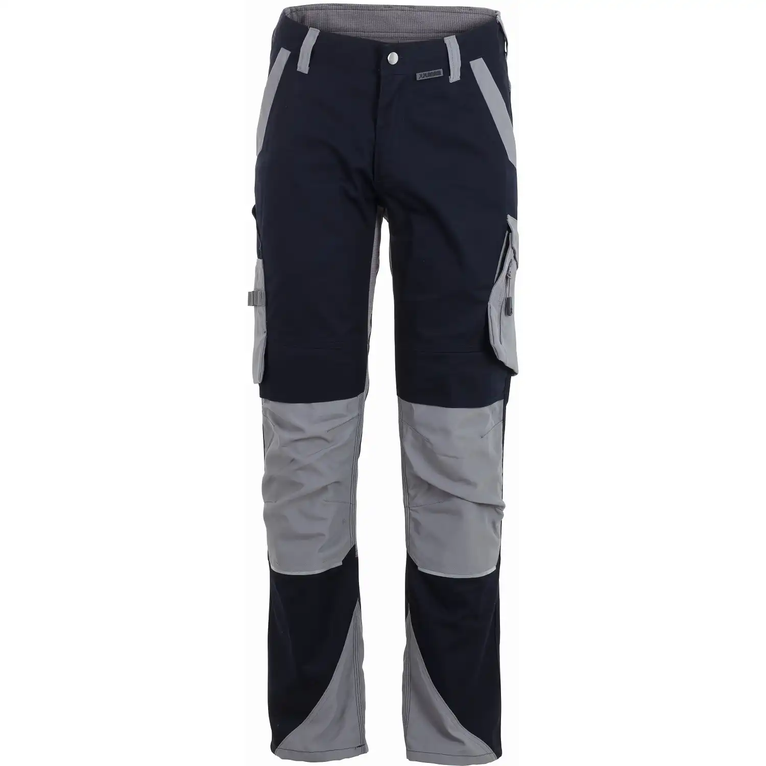 Stretch-Bundhose "NORIT" in schwarzblau/zink, 46 - Thumbnail 1