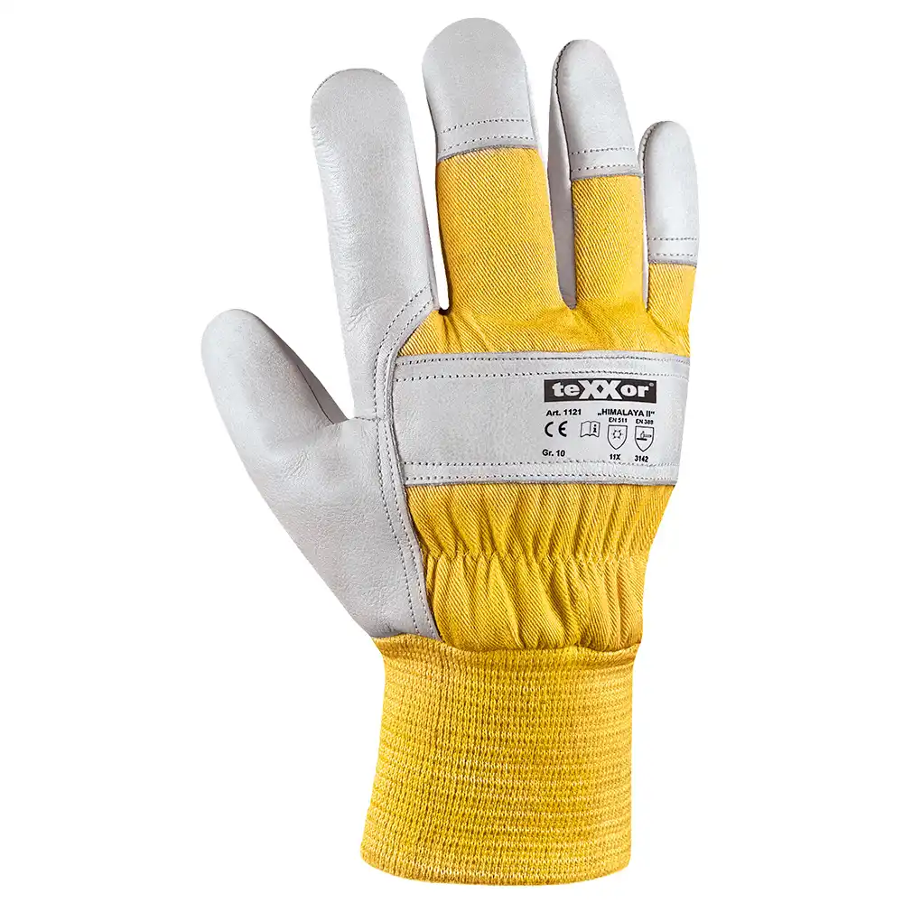 Winter Rindleder-Arbeitshandschuhe "HIMALAYA II" in 10 (XL) - Bild 1