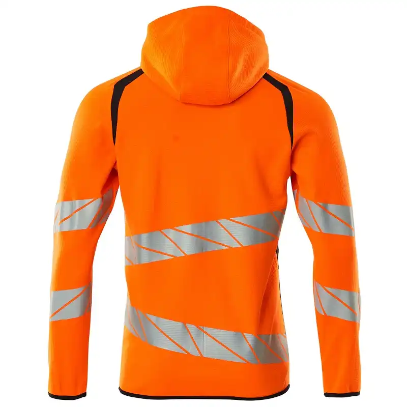 Warnschutz Kapuzensweatshirt "ACCELERATE SAFE" in orange/schwarzblau, XXL - Thumbnail 2