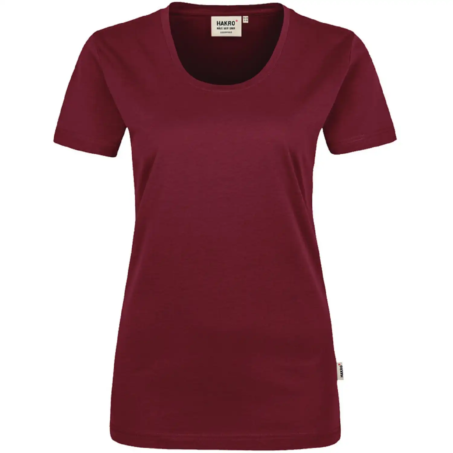 Women-T-Shirt "Classic" 127 in weinrot, L - Bild 1