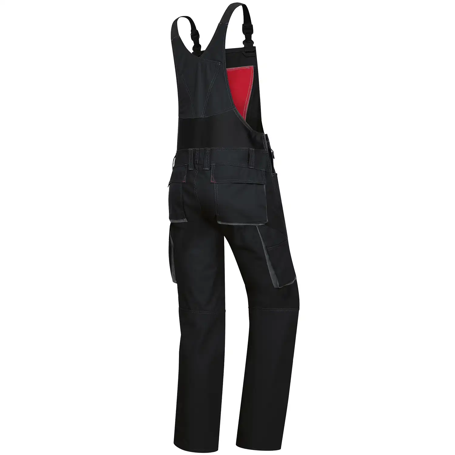 Latzhose "1798-720" Comfort Plus in schwarz, 42 - Thumbnail 2
