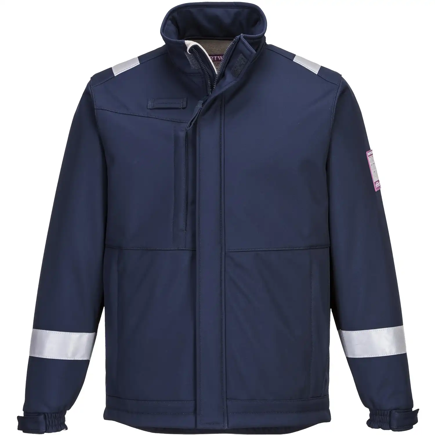 Multinorm Softshelljacke MV73 Modaflame marine in 3XL - Thumbnail 1