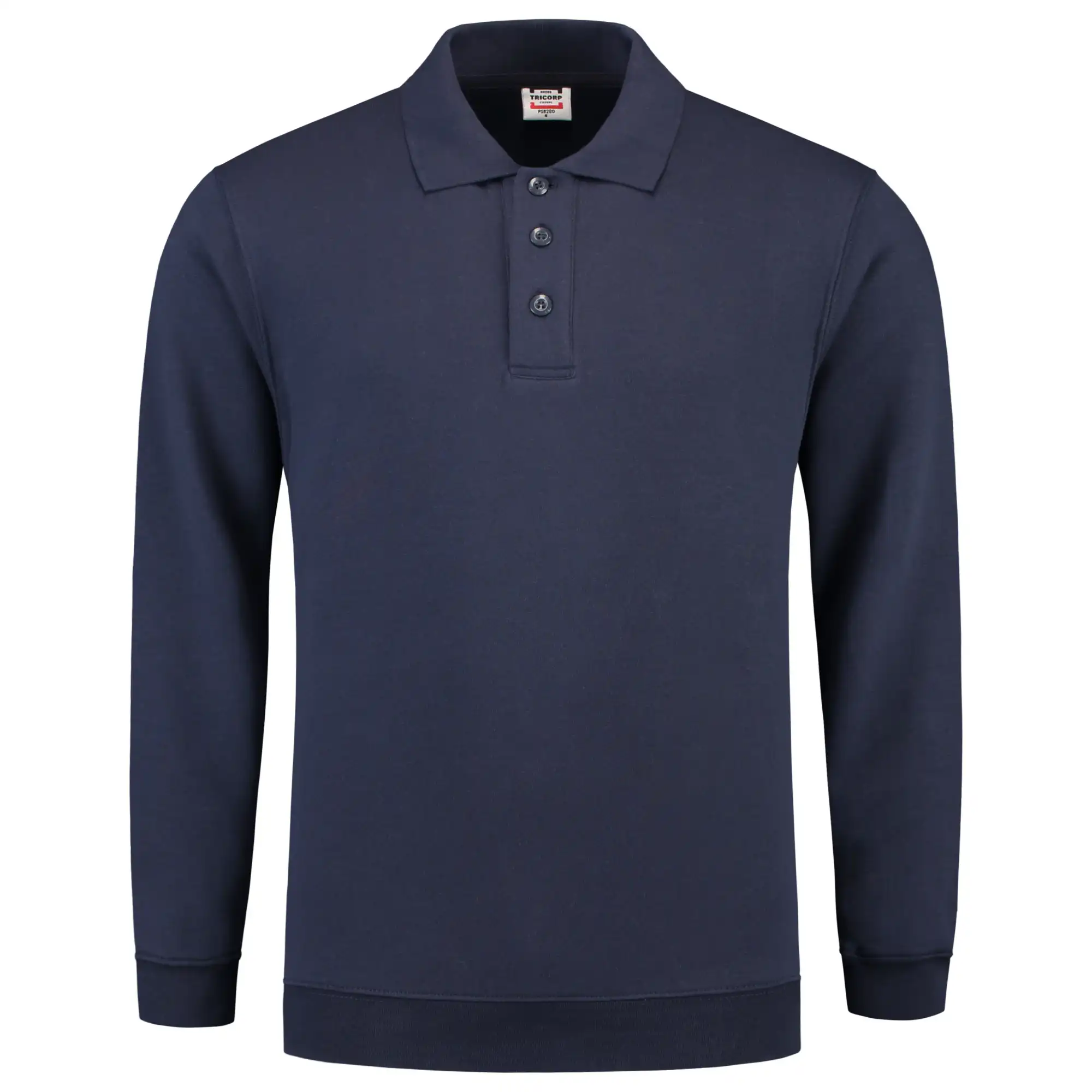 Polo-Sweatshirt "301005" Casual in 8XL, ink - Thumbnail 1