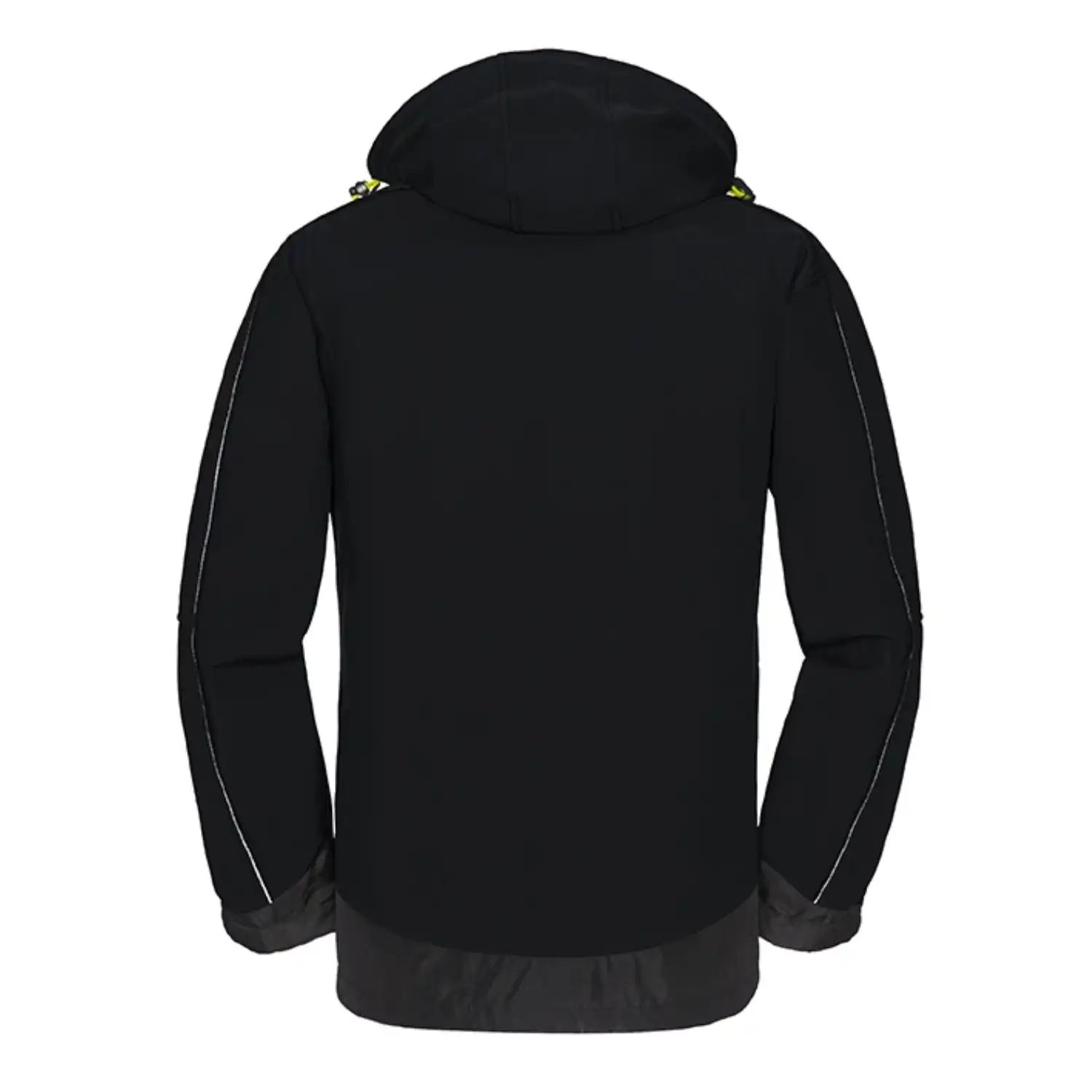 Workwear Softshell-Jacke "Montana" in schwarz, XL - Thumbnail 2