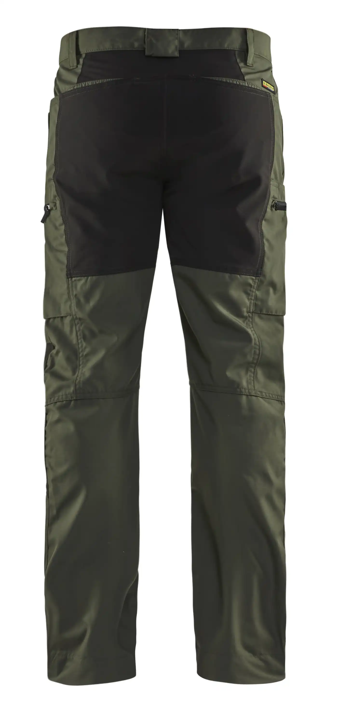 Service Bundhose "1459-1845" 166 g/m² in armygrün/schwarz, 50 - Thumbnail 2