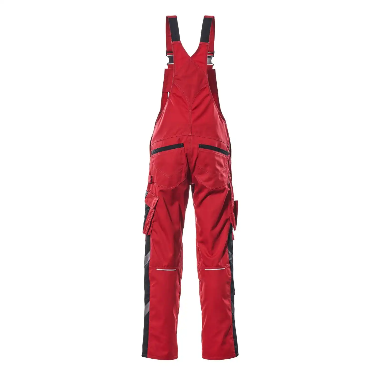 Latzhose "AUGSBURG" Unique in rot/schwarz, 76C56 (EU 28) - Thumbnail 2