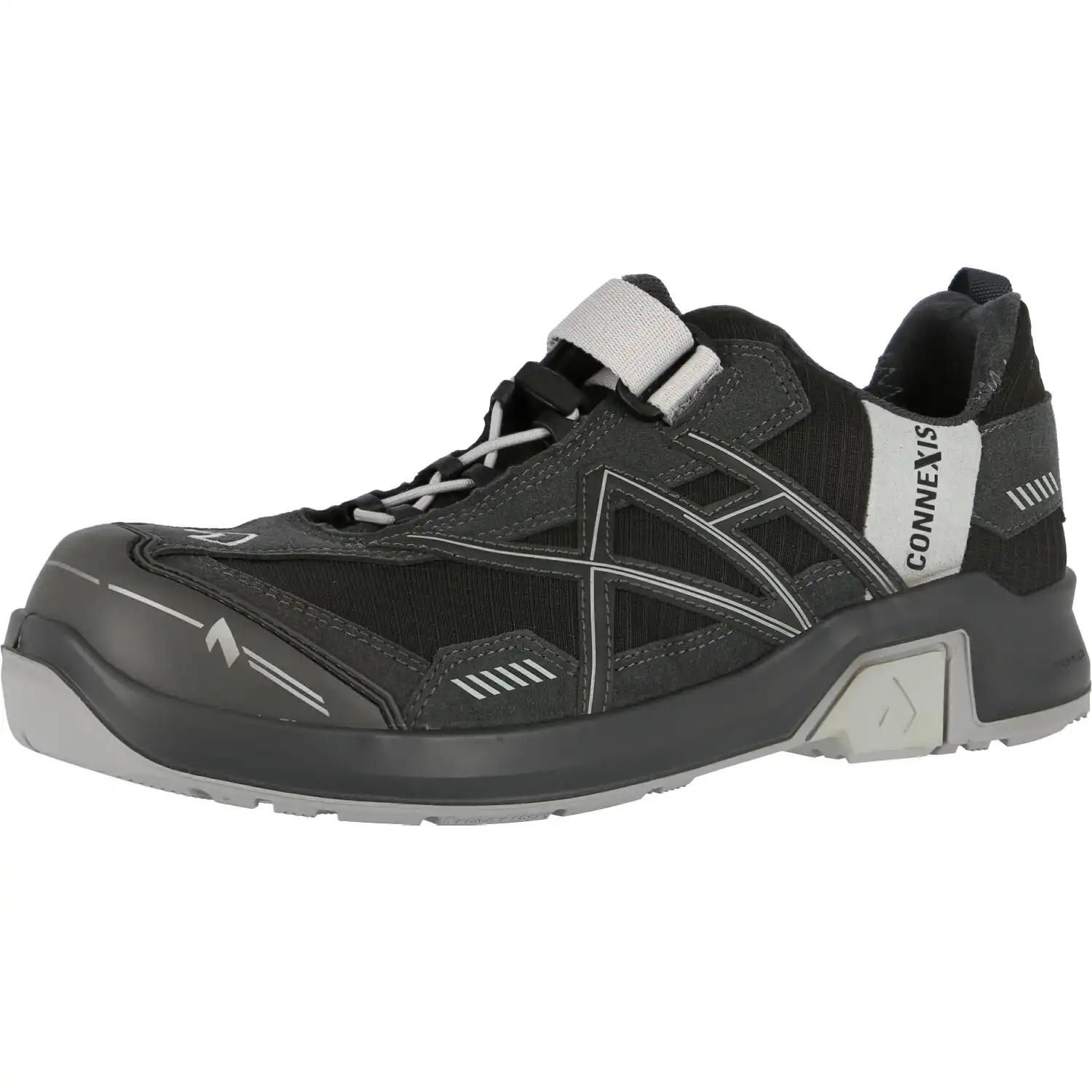 Damen Sicherheitshalbschuhe S1P "SAFETY T Ws S1P low" black-silver CONNEXIS in UK 6.5 (EU 40) - Thumbnail 1