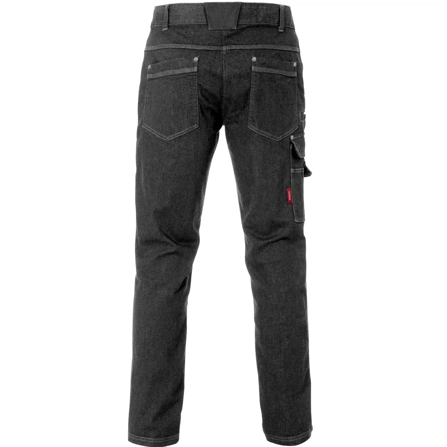 Stretch Jeans Servicehose "2501 DCS" in schwarz, C54 - Thumbnail 2