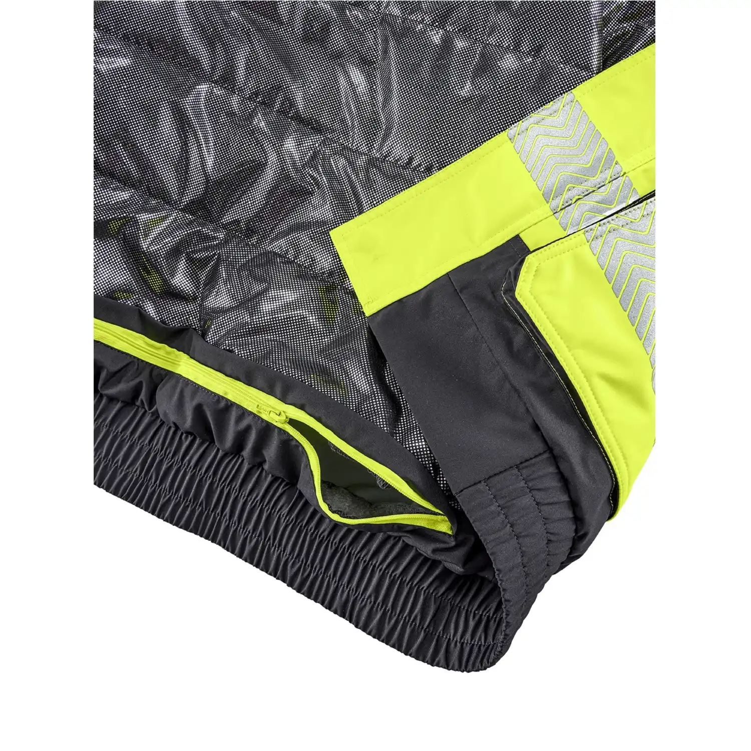Warnschutz Pilotenjacke "NEWARK" in gelb/grau, L - Thumbnail 6