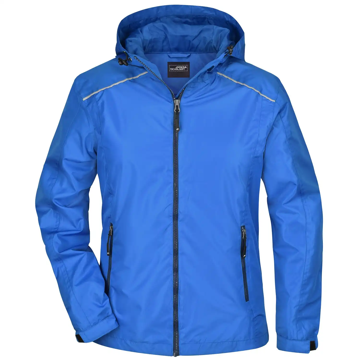 Damen Regenjacke "JN1117" in royal/navy, L - Thumbnail 1