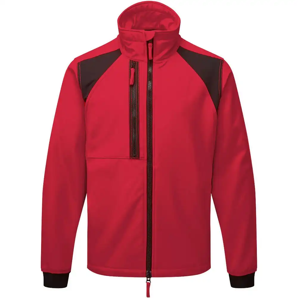 Softshelljacke "CD870" WX2 Eco in tiefrot, L - Thumbnail 1