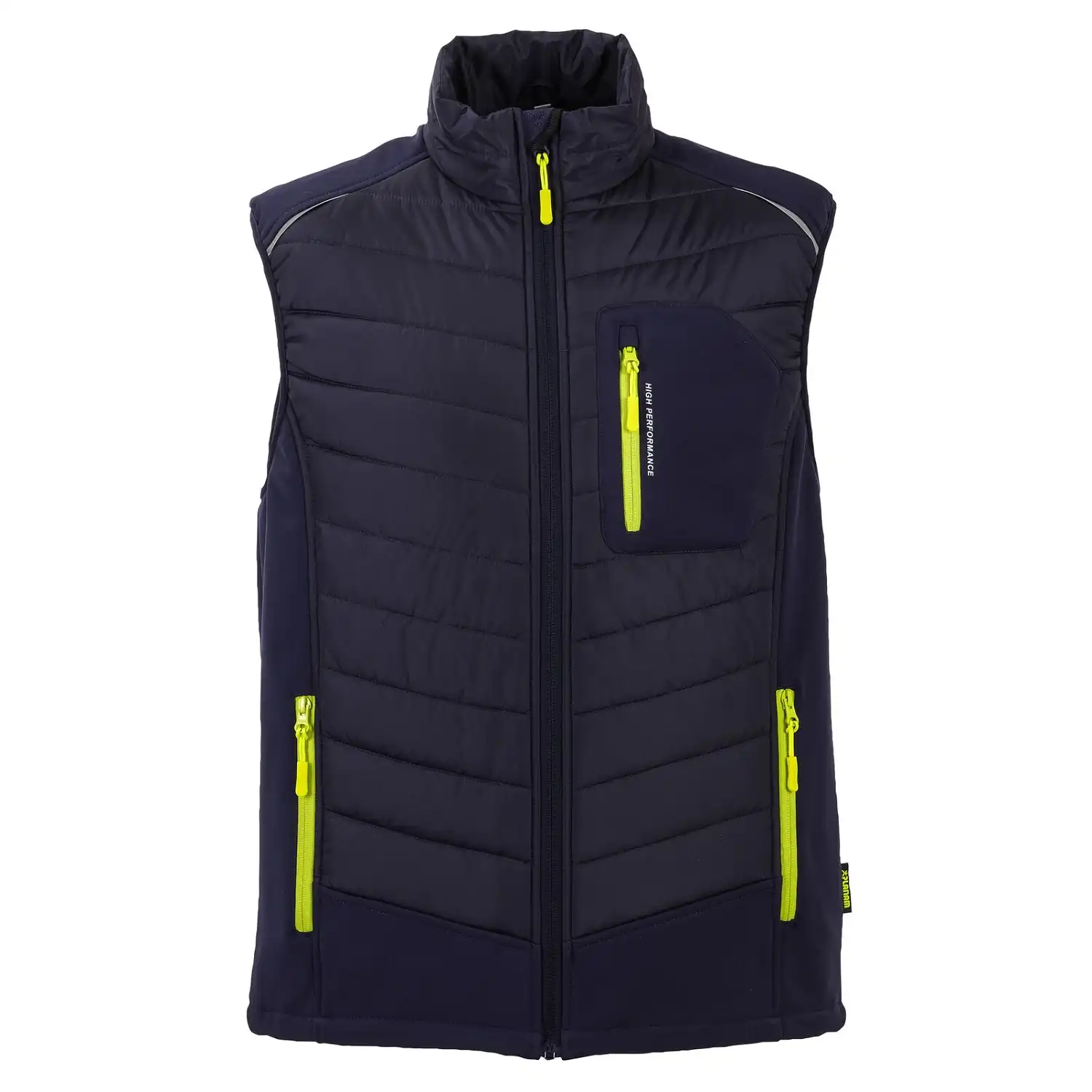 Winterweste "STRETCHLINE" in marine, 4XL - Thumbnail 1