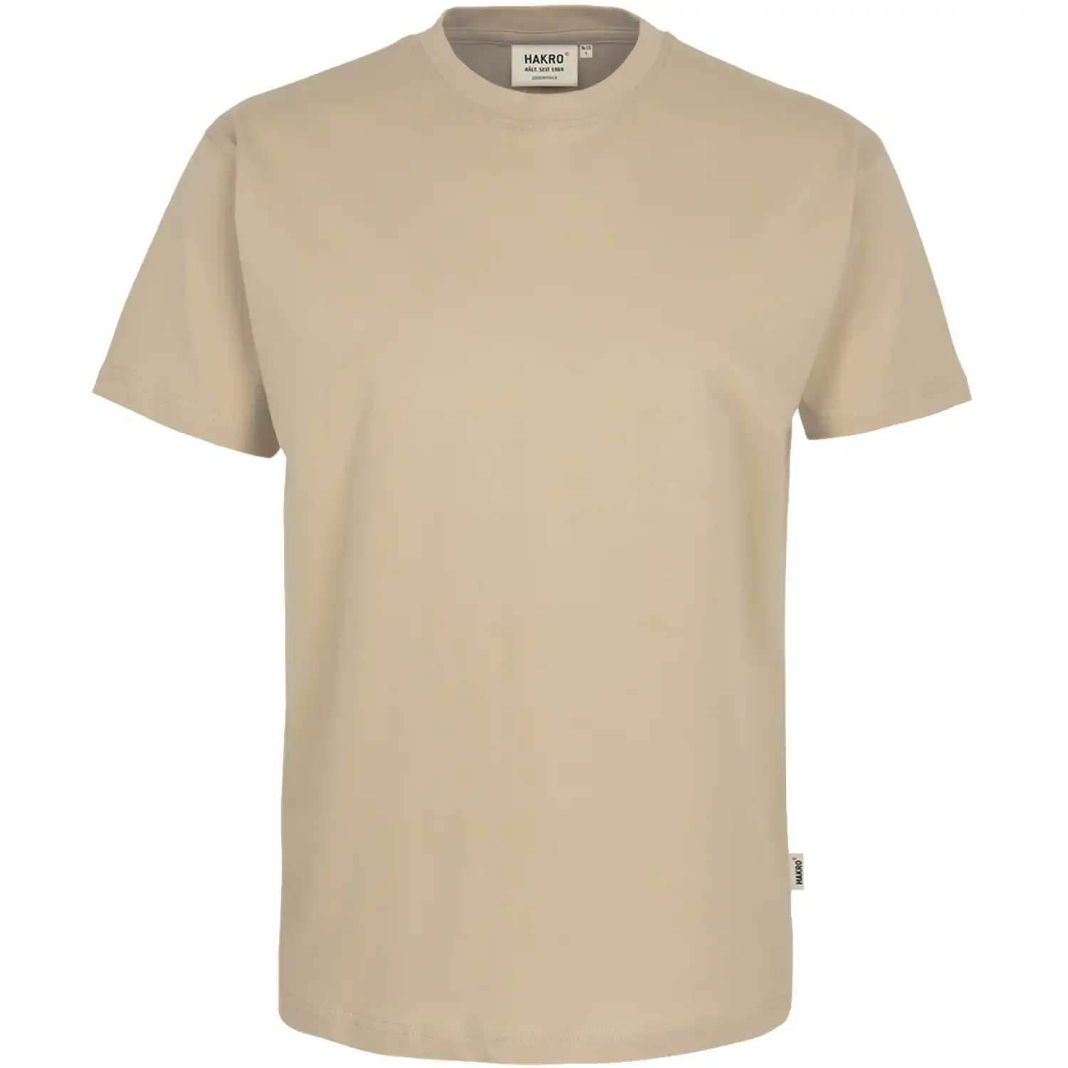 T-Shirt "Heavy" 293 190g/m² in sand, 3XL - Thumbnail 1