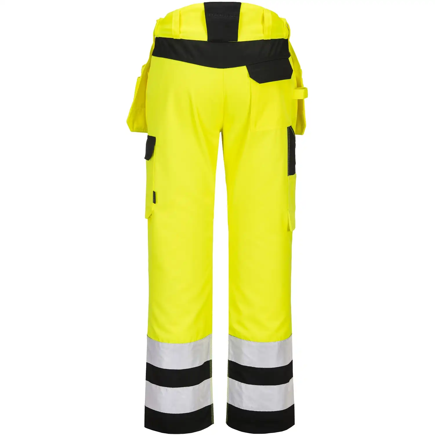 Warnschutz Handwerkerhose "PW242" PW2 in gelb/schwarz, 41 - Thumbnail 2