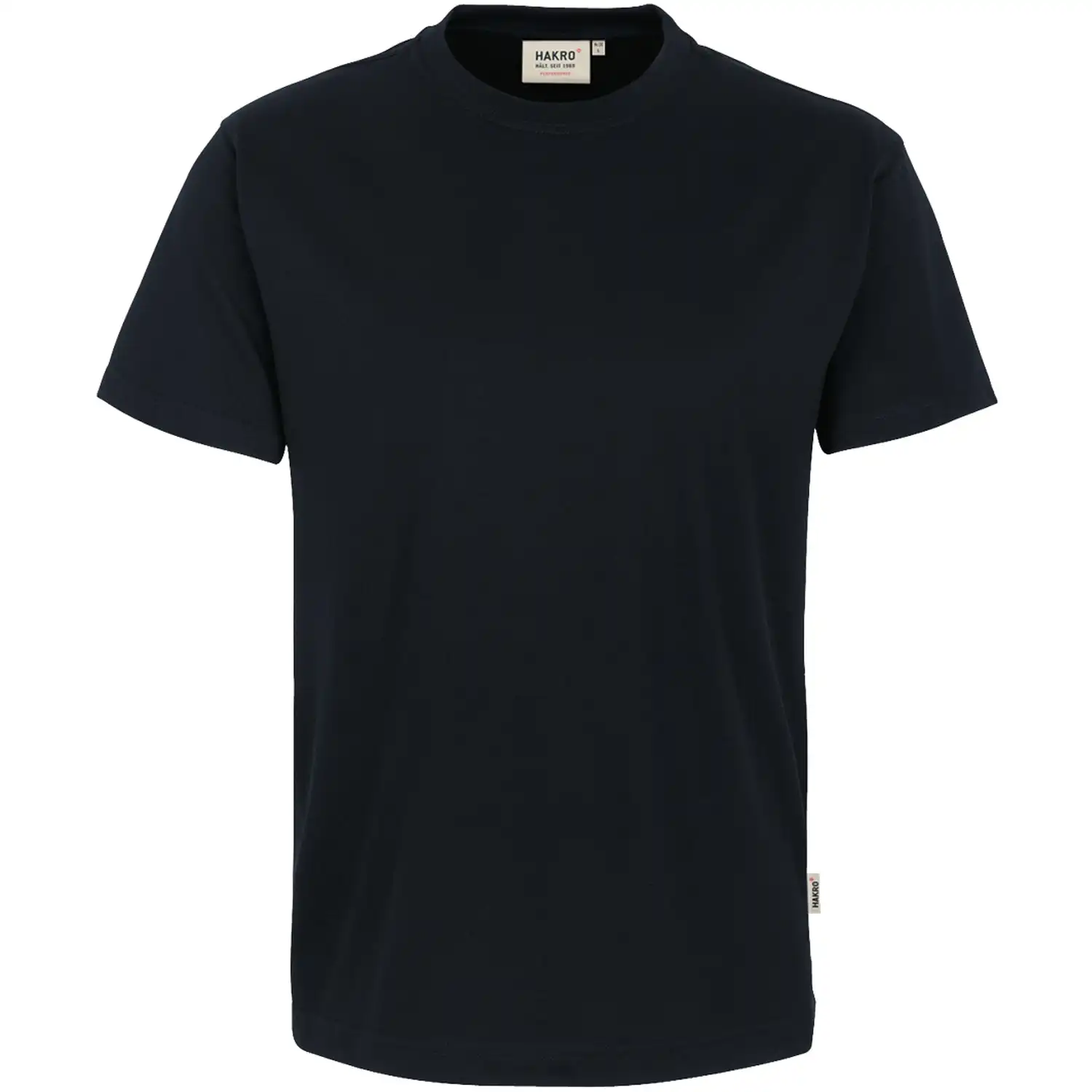 T-Shirt "PERFORMANCE" Rundhals 281 in schwarz, L - Thumbnail 1