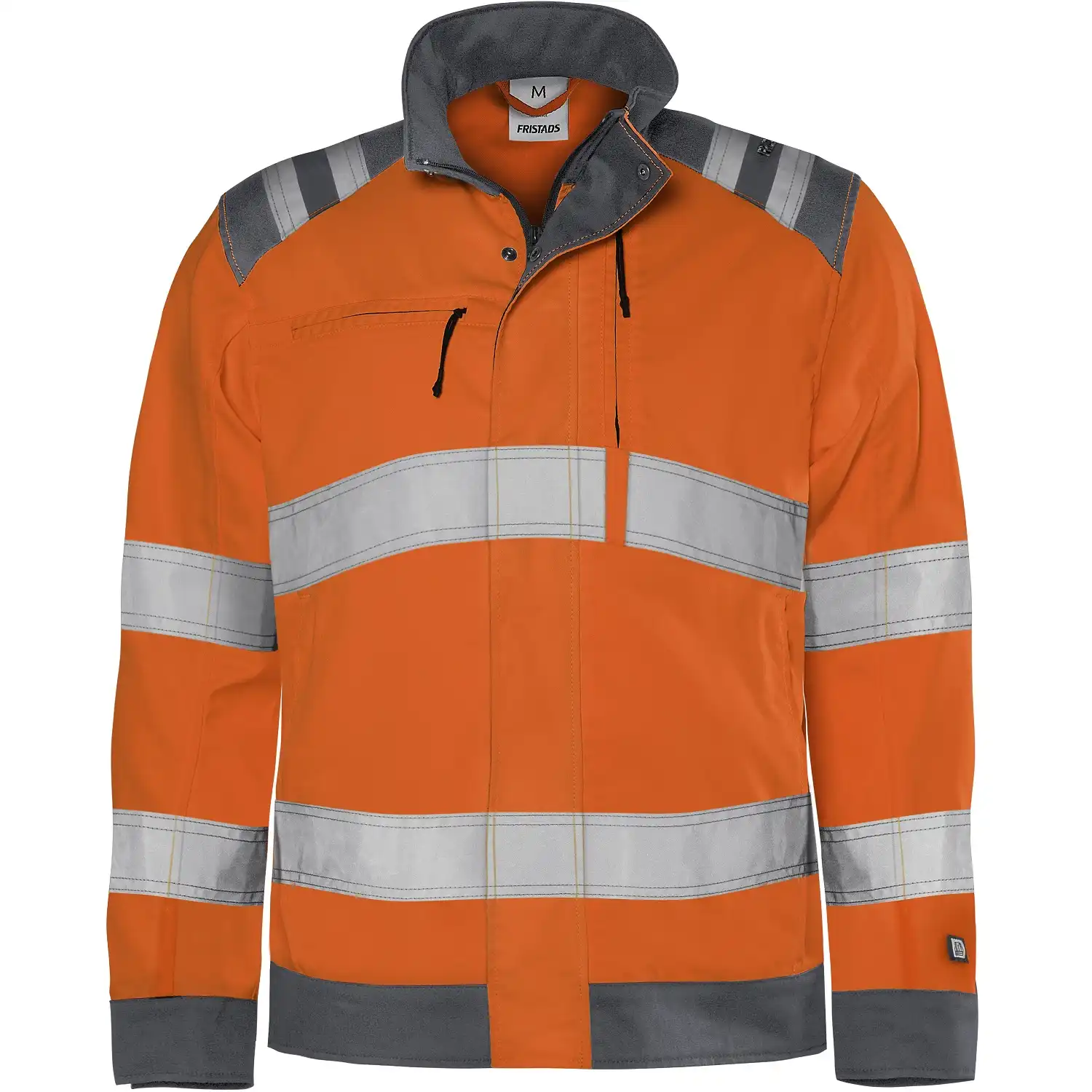 Warnschutz Bundjacke "4067 GPLU" Green Trofta in orange/grau, S - Thumbnail 1