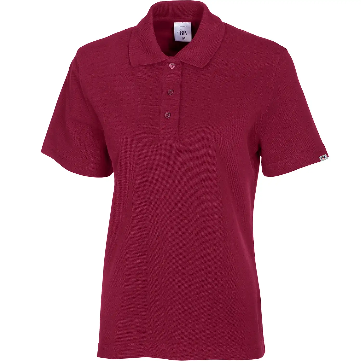 Damen Polo-Shirt "1648-181" Med & Care in bordeaux, XS - Thumbnail 1