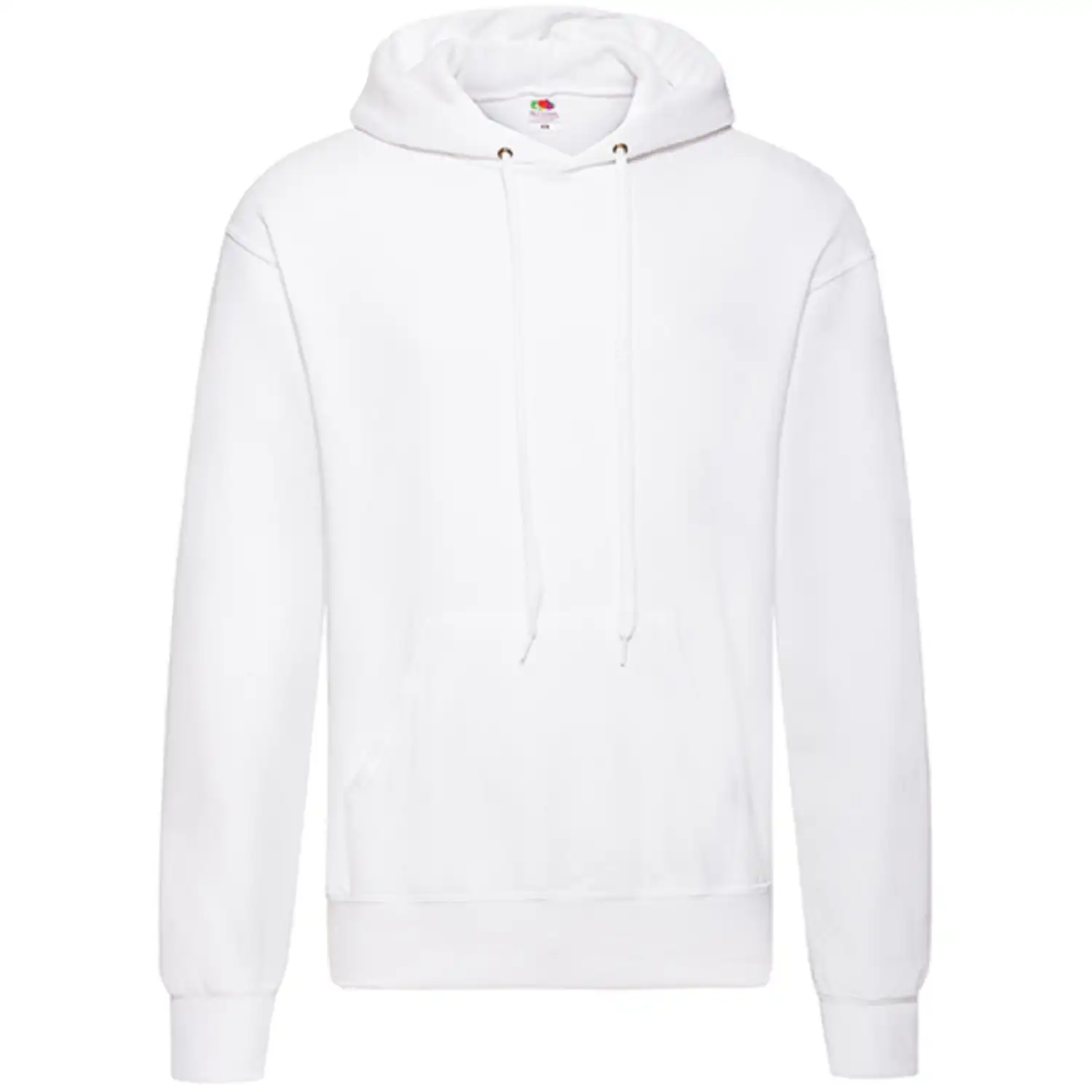 Kapuzen-Sweatshirt "F421" Classic in white, L - Bild 1