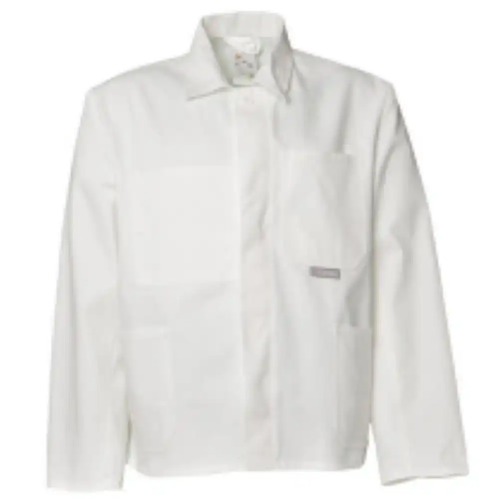 Arbeitsjacke "BW 270" in 42, Weiß - Bild 1