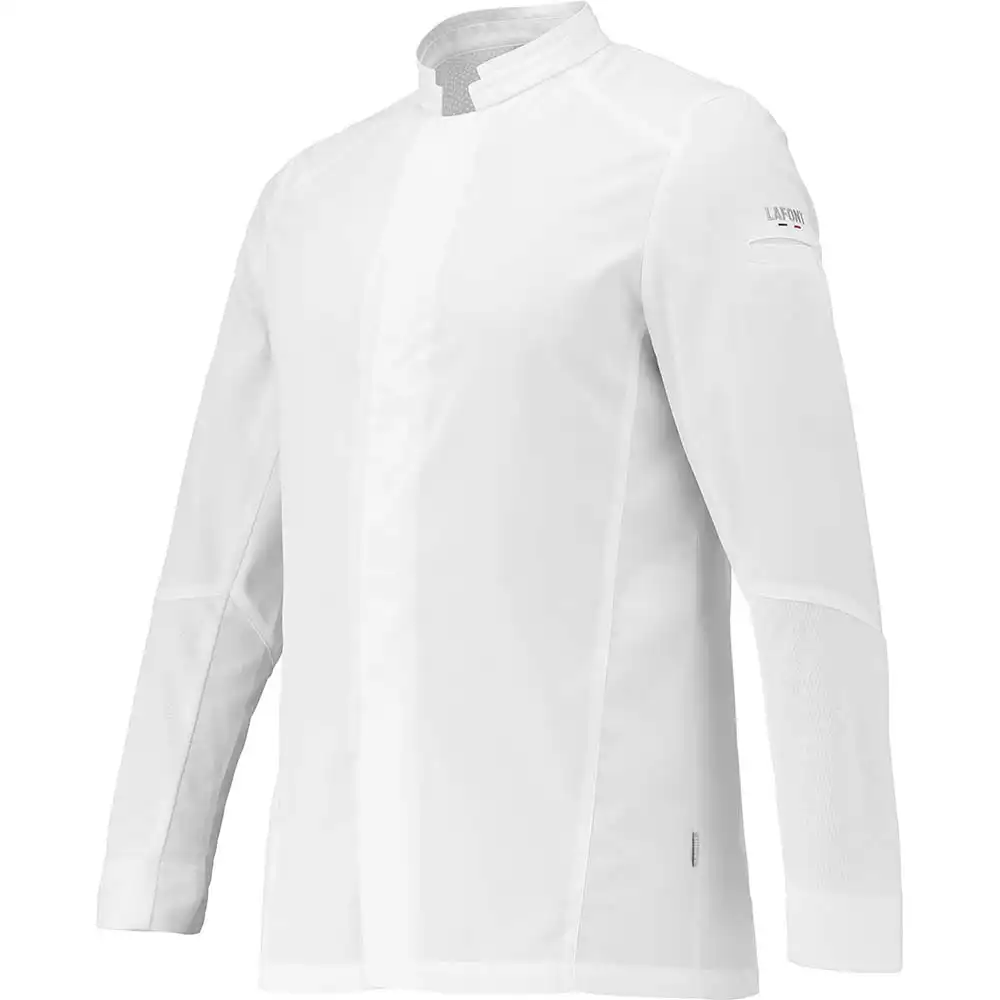 Kochjacke "MARJORAM" in L, Weiß - Thumbnail 2