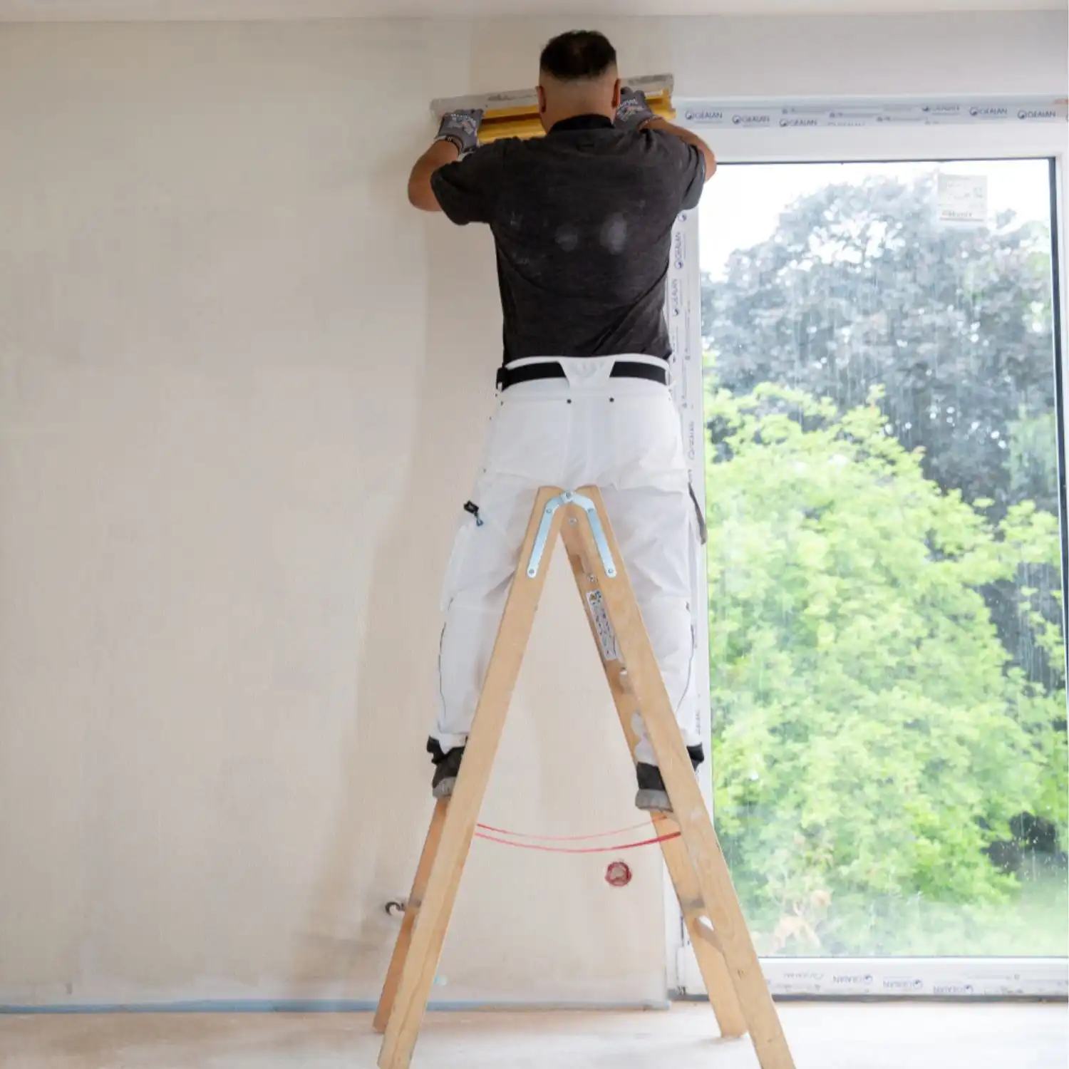 Stretch Bundhose "17179-311" Advanced in 82C50 (EU 50), Weiß - Thumbnail 5