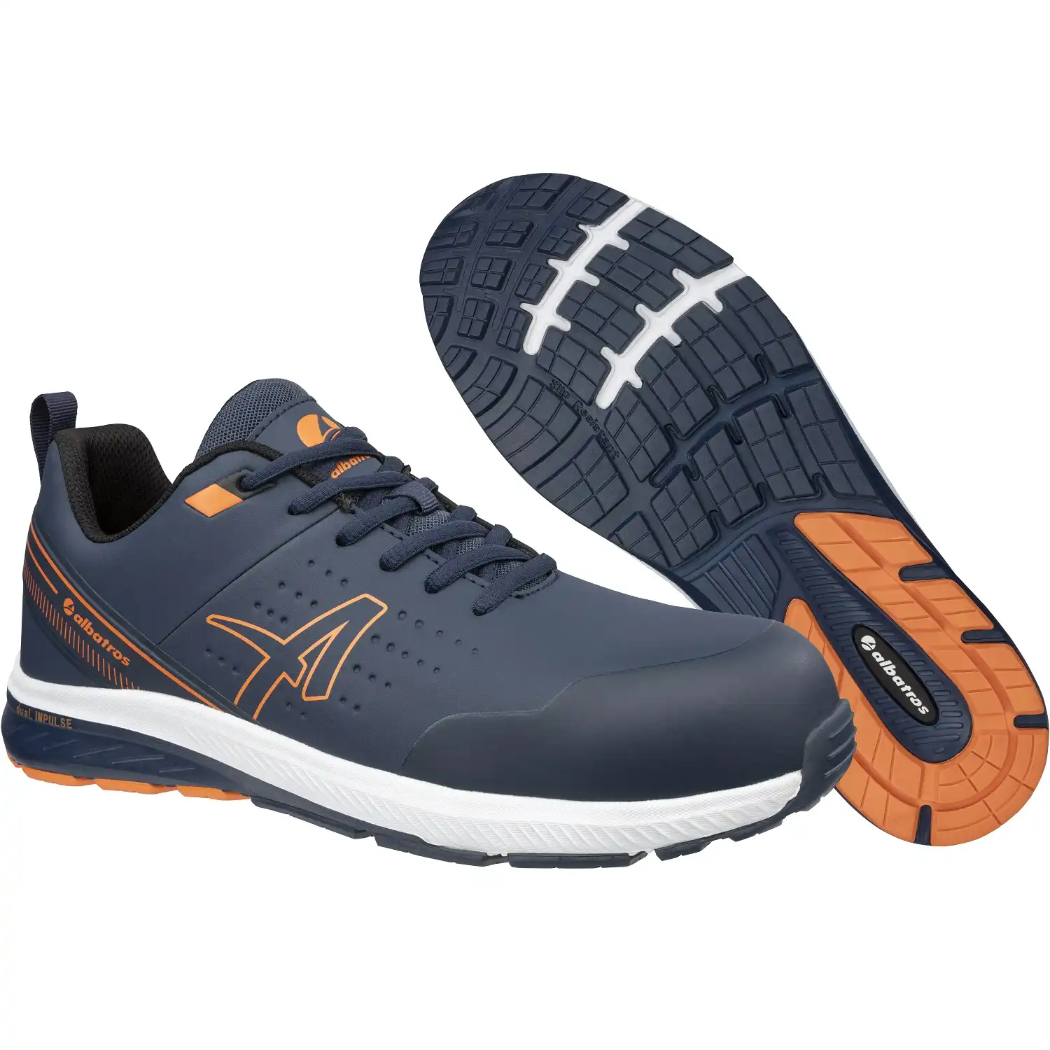 Sicherheitshalbschuhe S3S "VIGOR 2 IMPULSE BLUE LOW" Dual Impulse in 43 - Bild 1