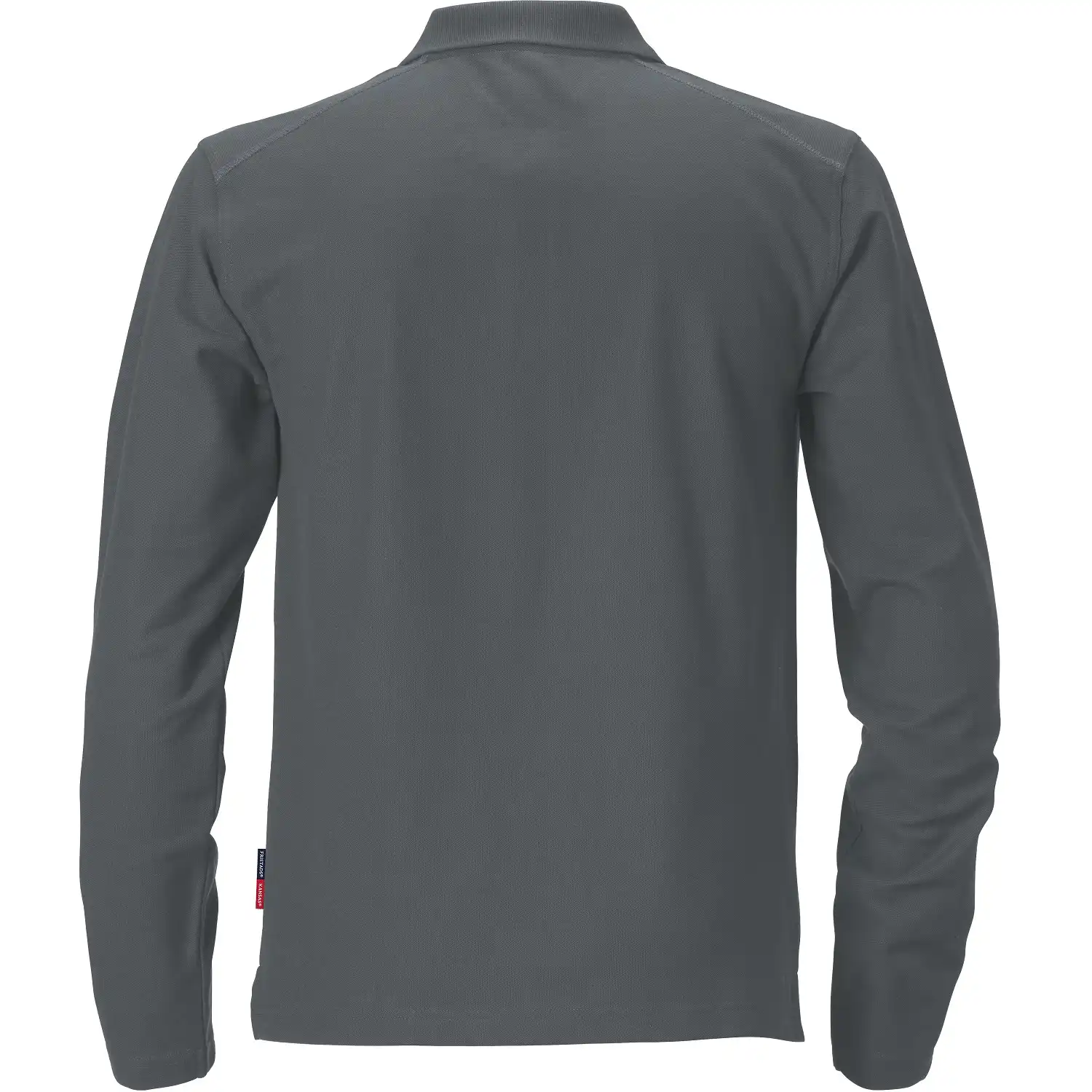 Langarm Polo-Shirt "7393 PM" in dunkelgrau, L - Thumbnail 2