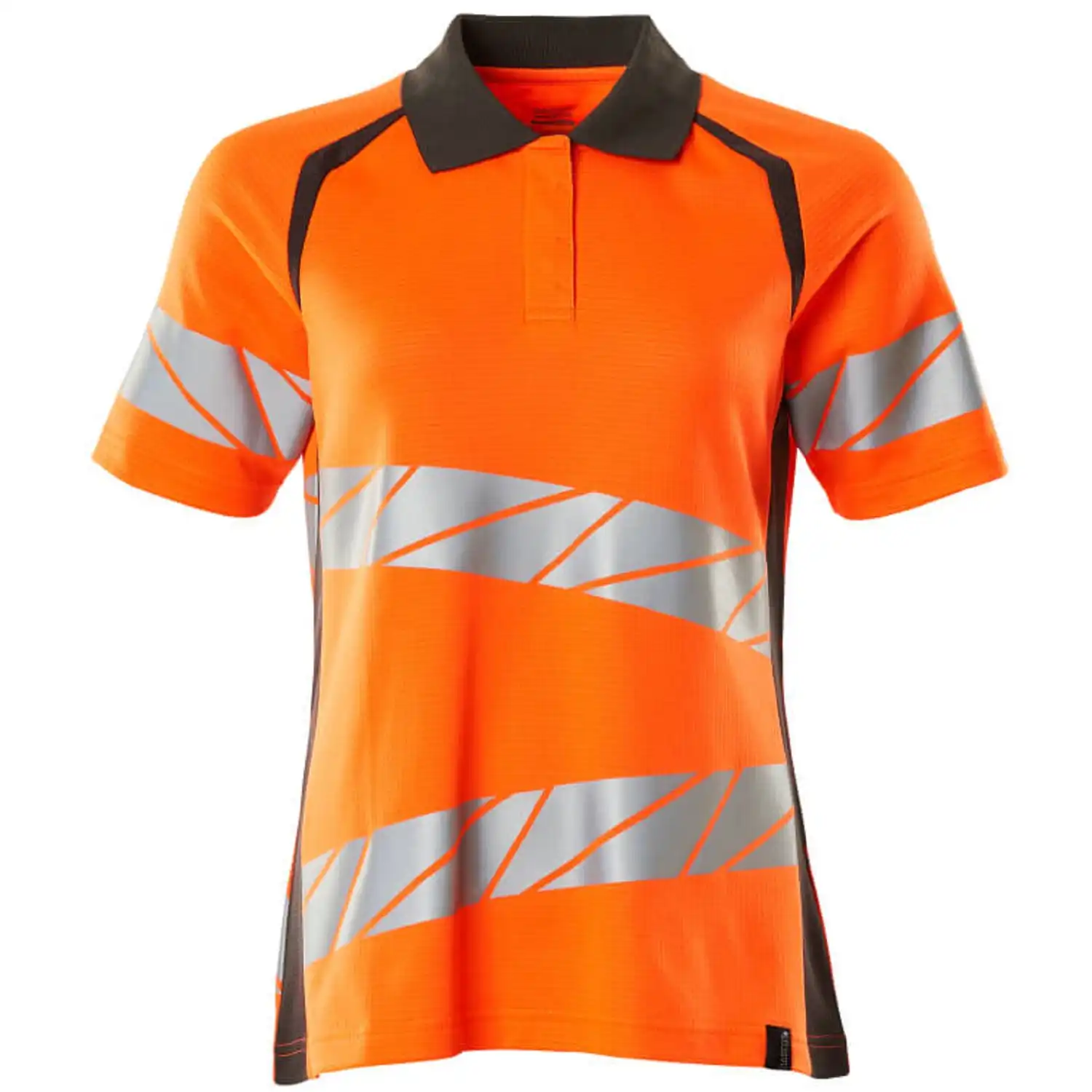 Damen Warnschutz Polo-Shirt "ACCELERATE SAFE" UV-Schutz in orange/dunkelanthrazit, XS - Bild 1