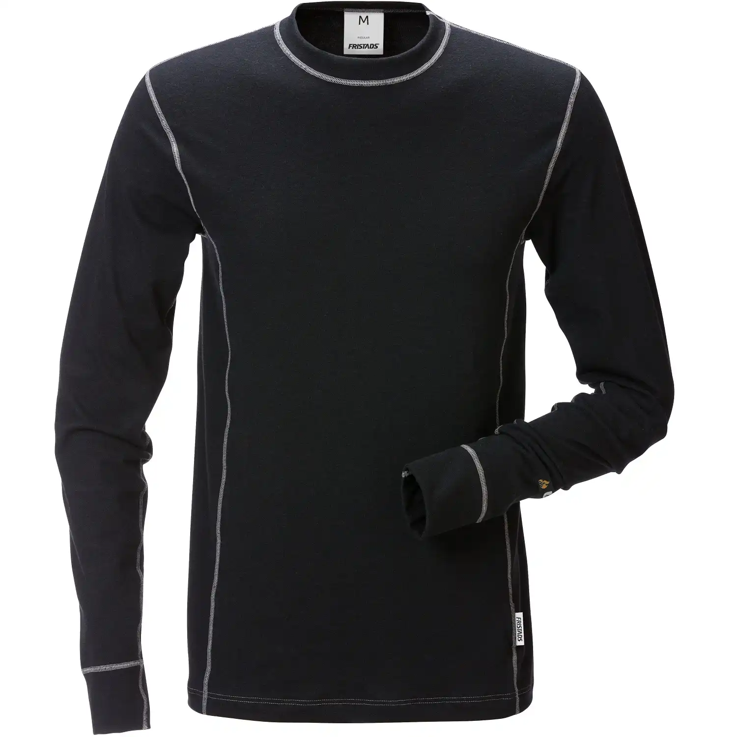 Multinorm Langarmshirt "7026 MOF" Flamestat schwarz in M - Thumbnail 1
