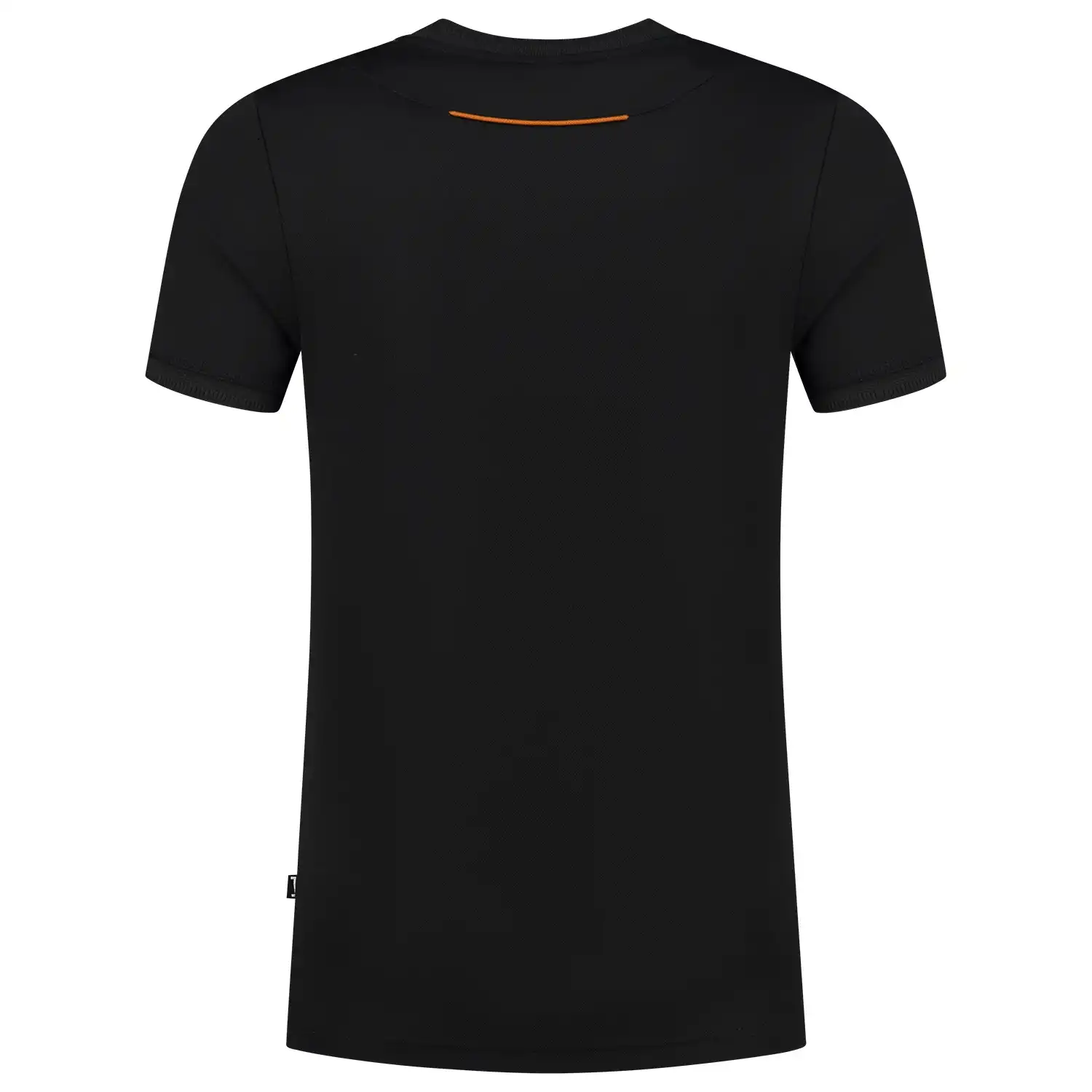 T-Shirt "102703" Accent in black/orange, XXL - Thumbnail 3