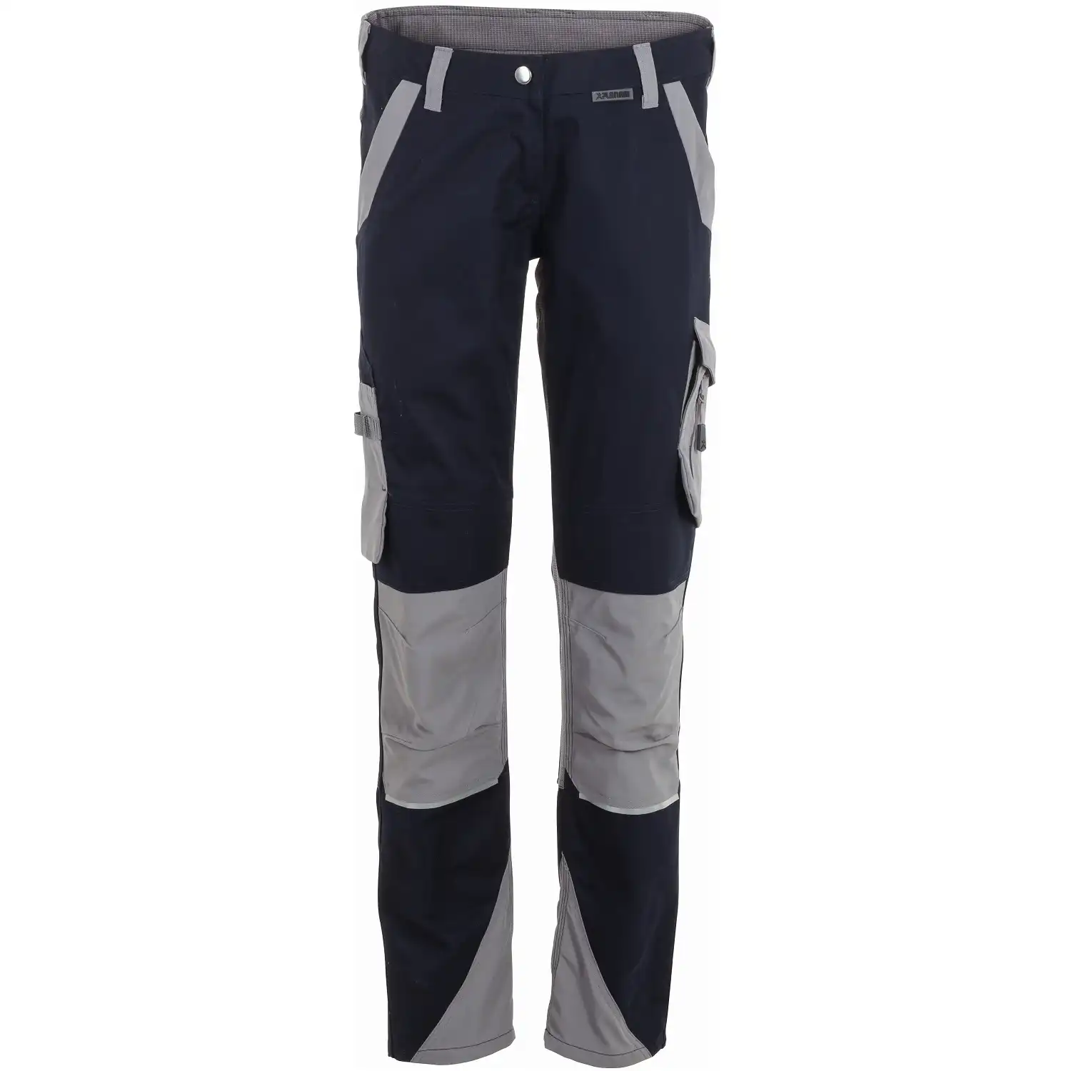 Damen Stretch-Bundhose "NORIT" in schwarzblau/zink, 36 - Bild 1