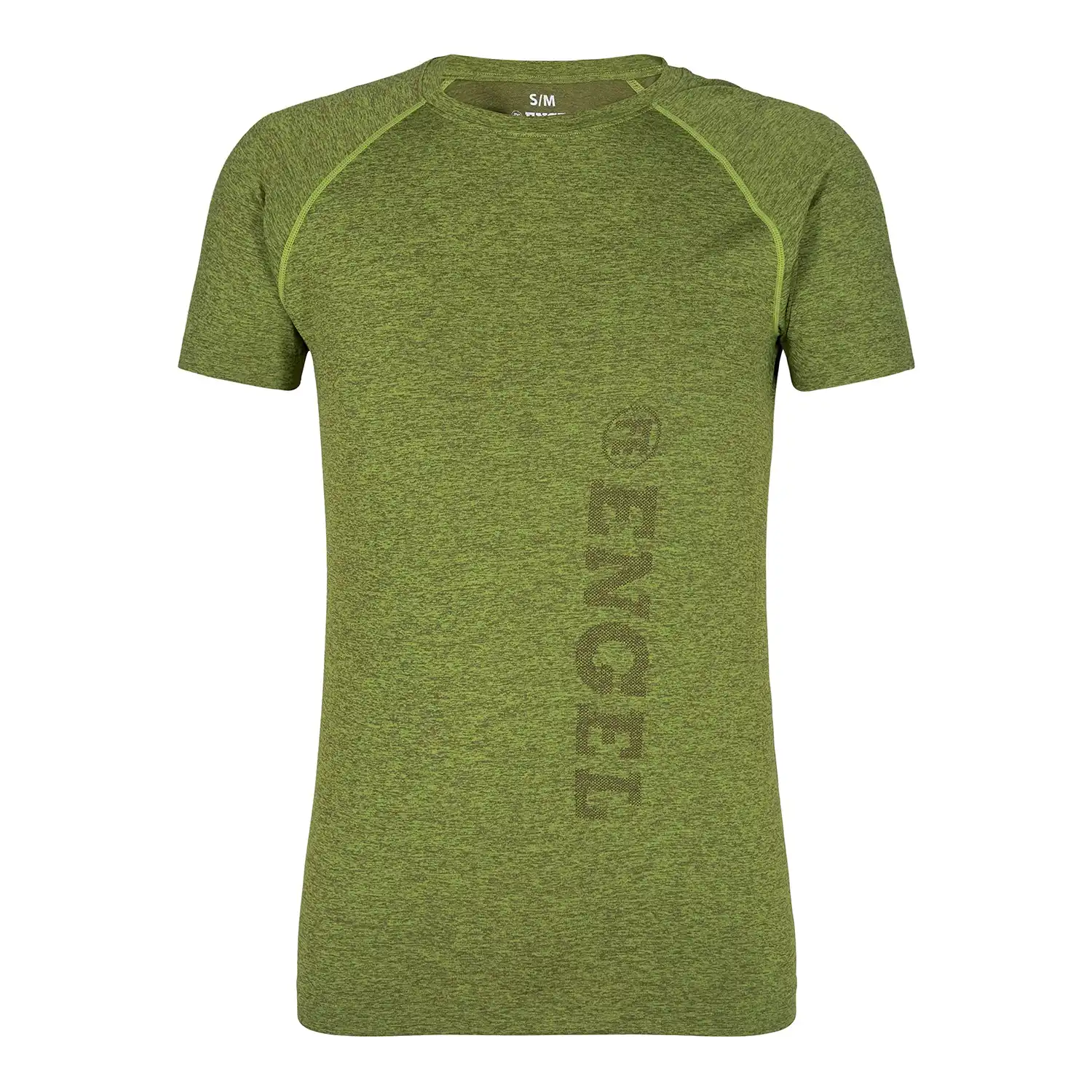 T-Shirt "9060-155" X-treme in limettengrün melange, S/M - Thumbnail 1