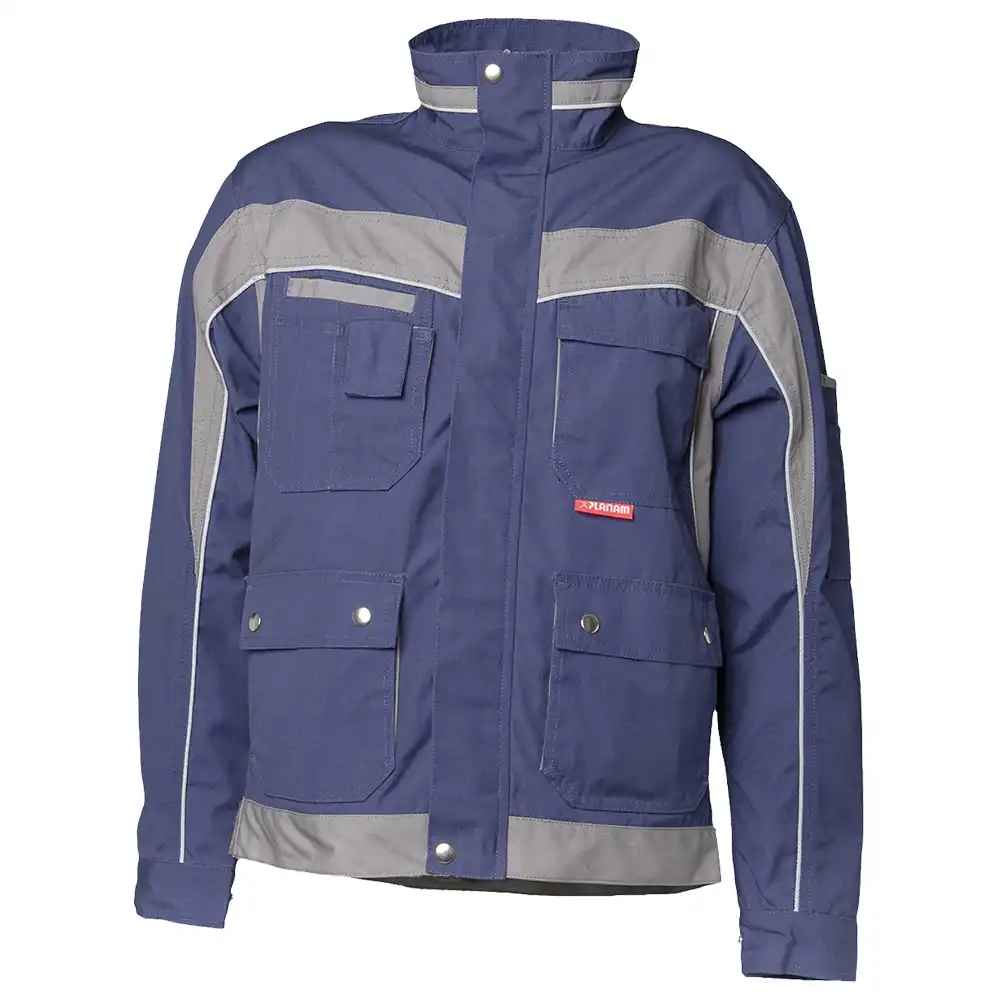 Bundjacke "PLALINE" in marine/zink, 42 - Bild 1