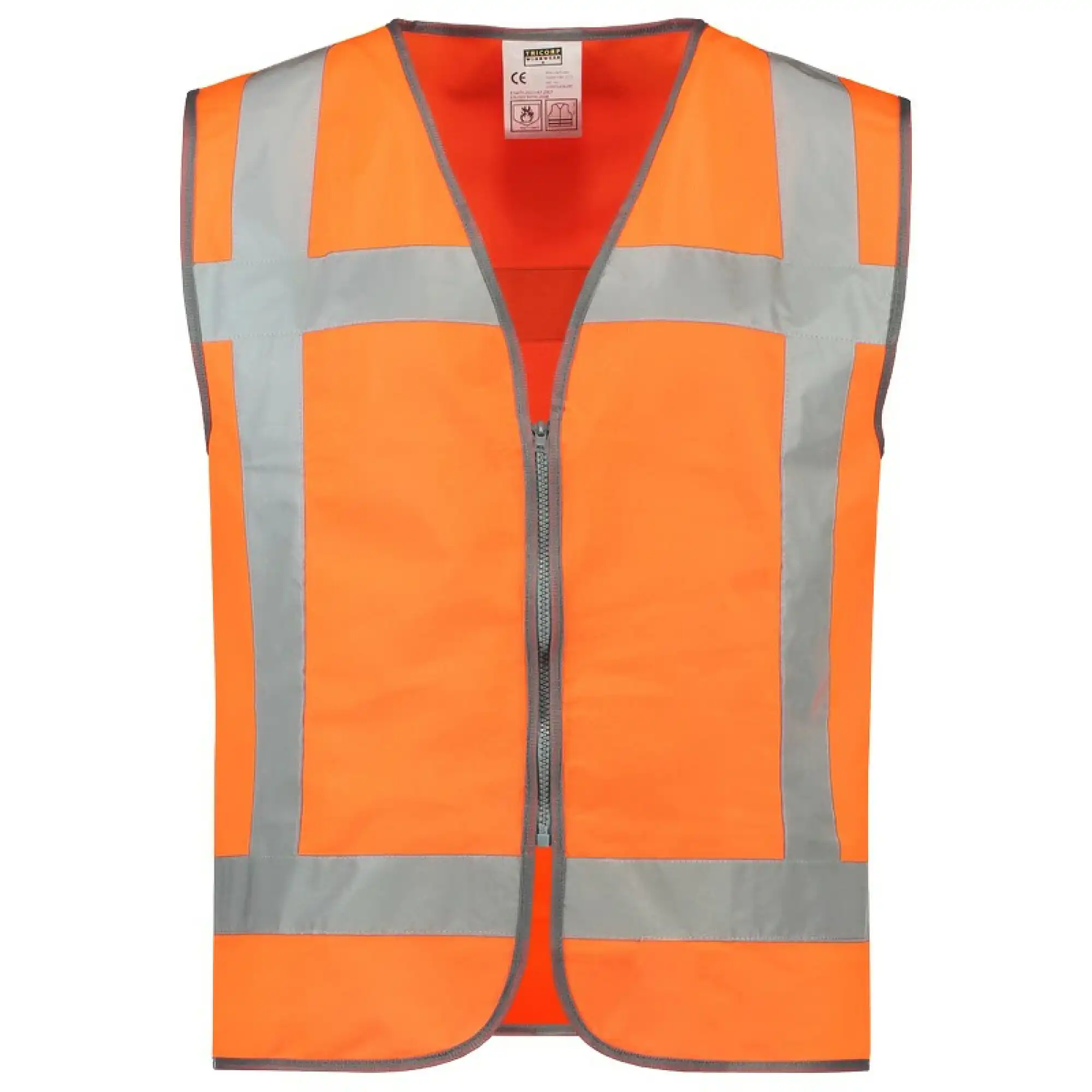 Warnweste RWS "453019" Safety in Orange, M/L - Thumbnail 1