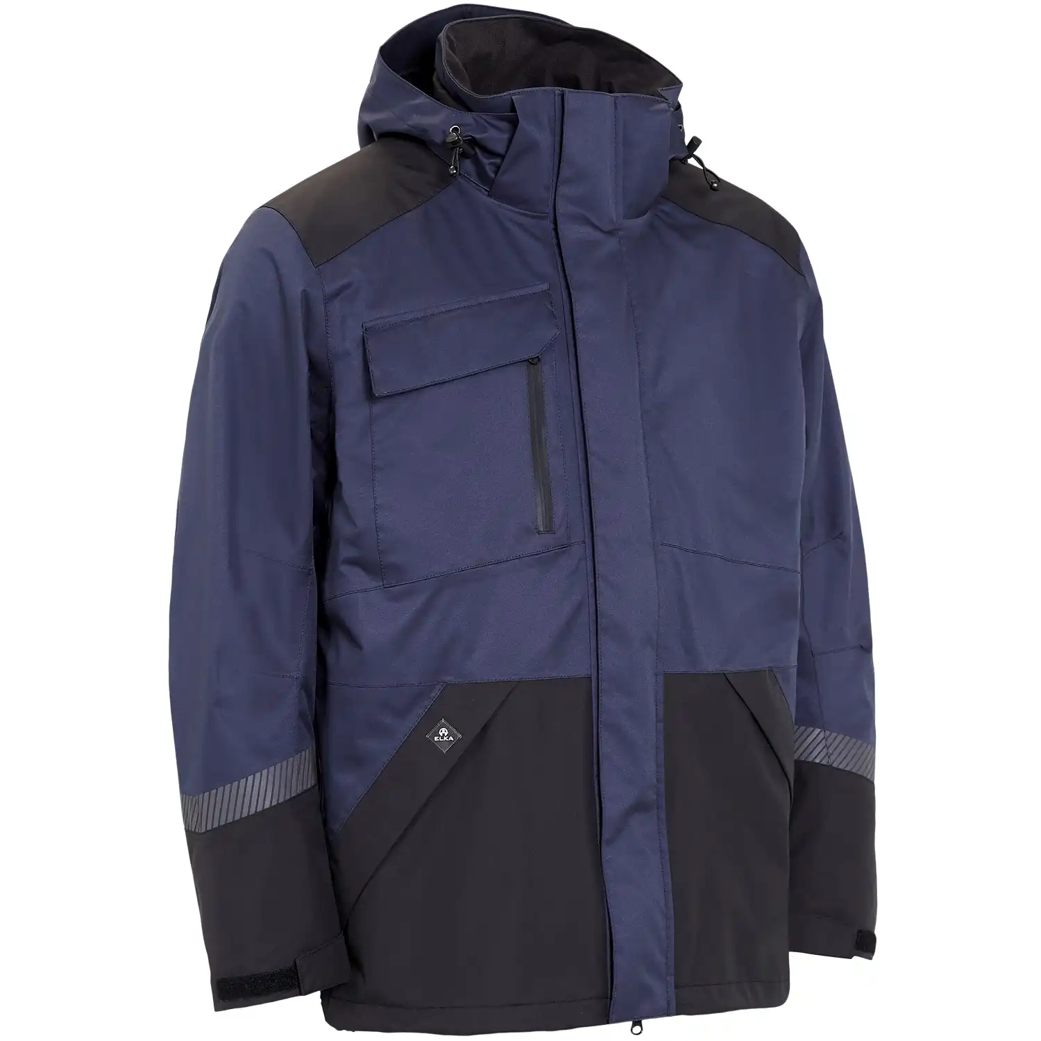 Stretch Regenjacke "186000" Working Xtreme in navy/black, XS - Bild 1