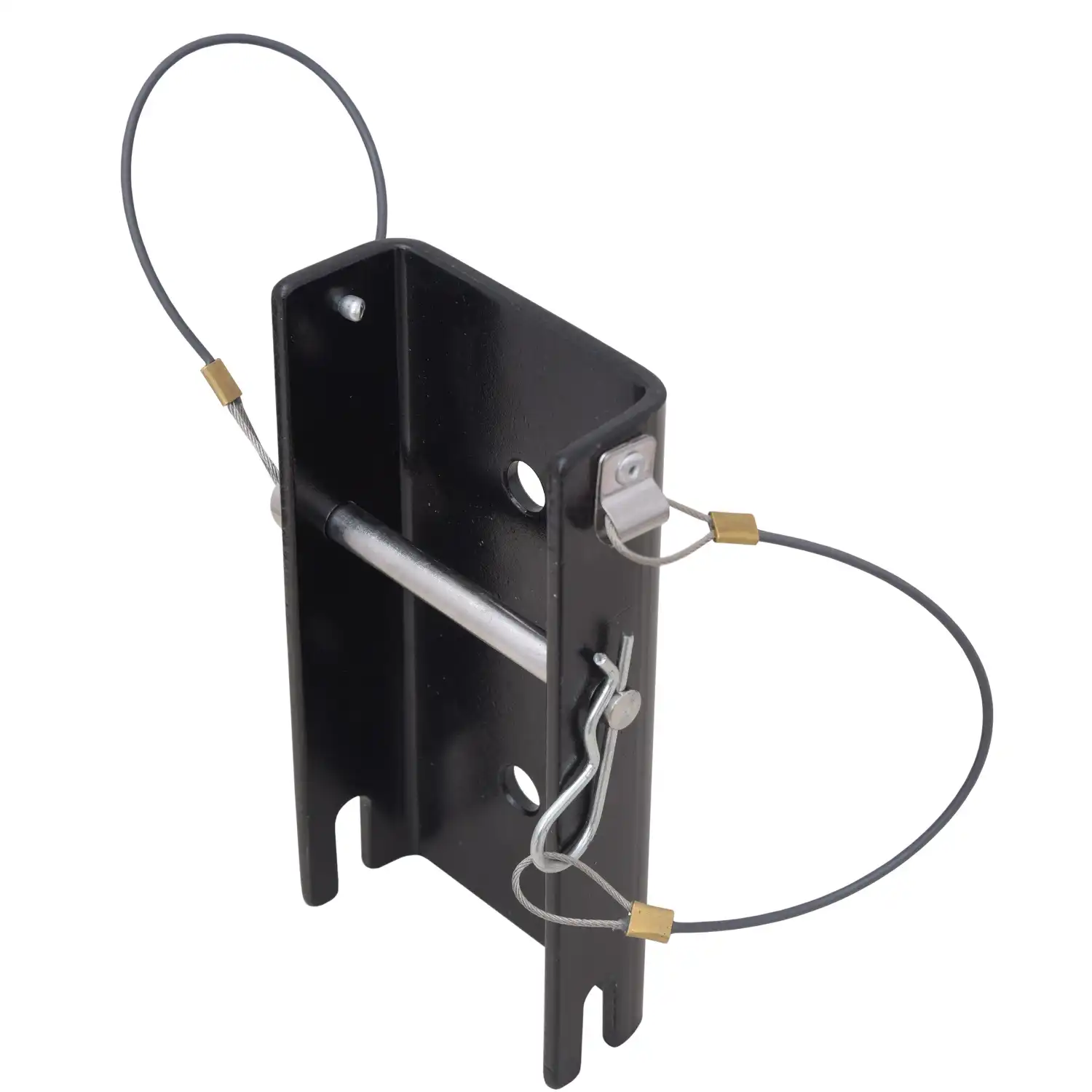 Universal Adapterplatte für Winden auf Dreibein mit Umlenkrollen-Doppelkopf - Thumbnail 1