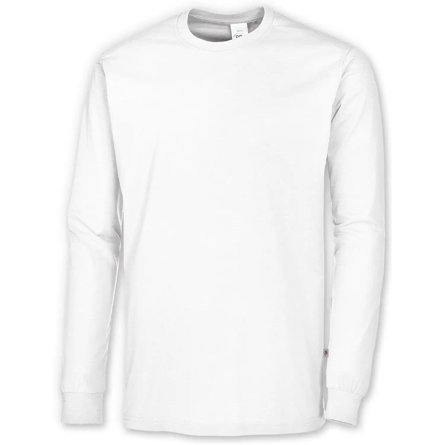 Langarmshirt "1620-171" in 4XL, Weiß - Thumbnail 1