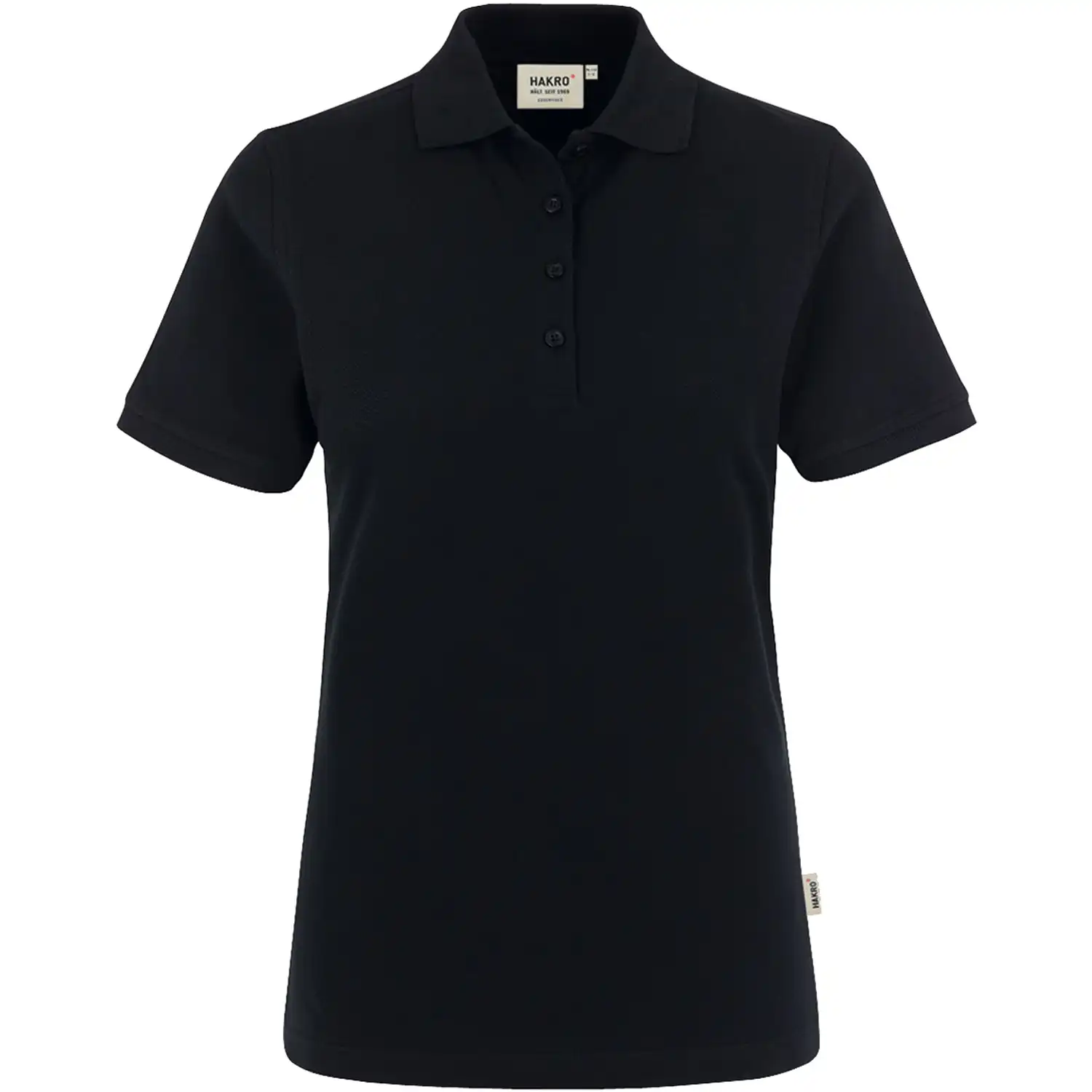 Damen-Poloshirt "CLASSIC" 110 in schwarz, M - Bild 1