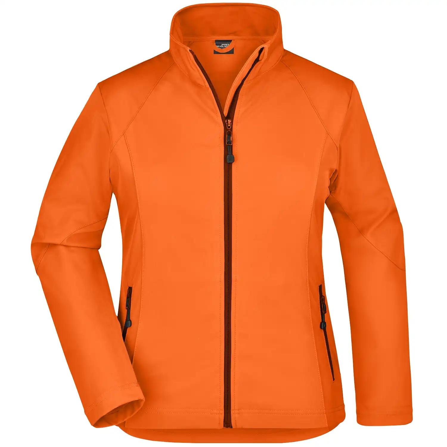 Damen Softshelljacke "JN1021" in Orange, L - Thumbnail 1