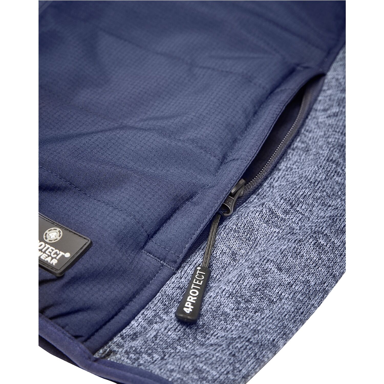 Workwear Hybridjacke in navy, L - Thumbnail 4
